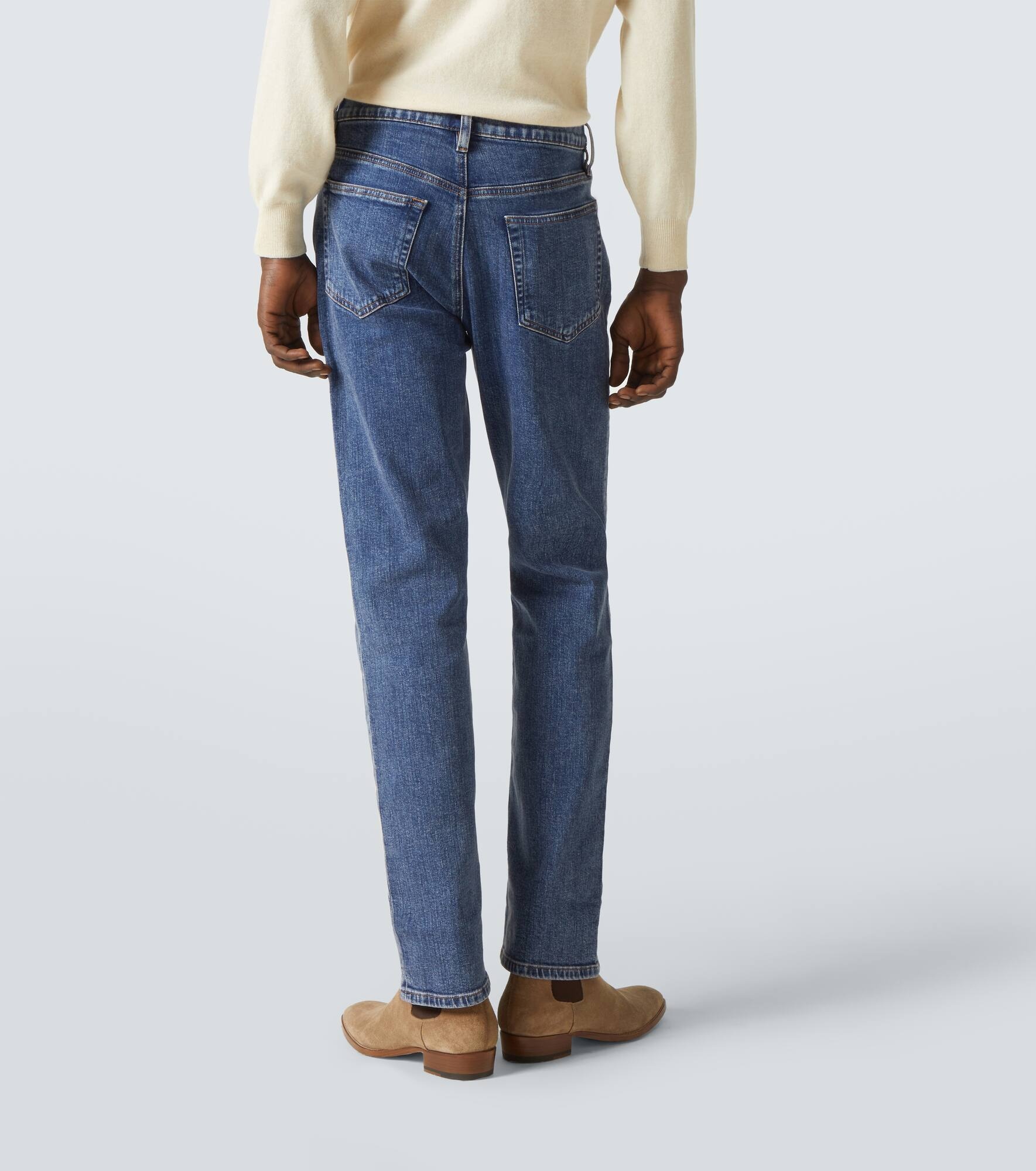 High-rise straight jeans - 4