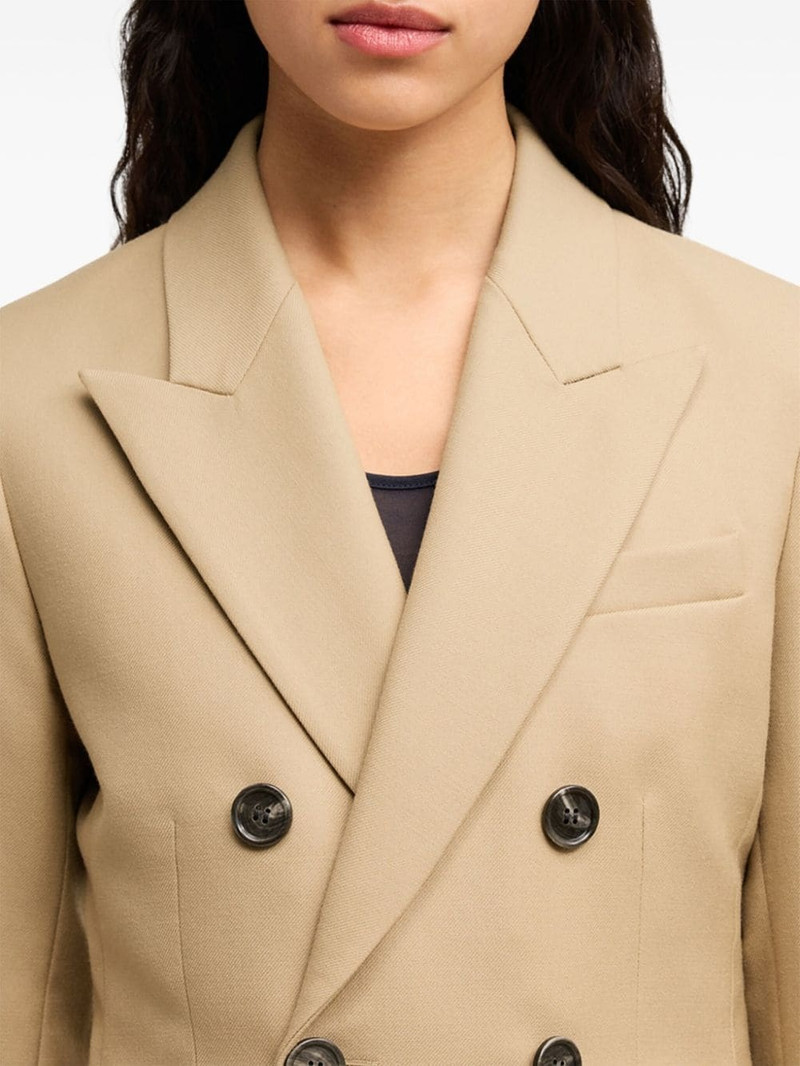 double breasted buttoned jacket 6