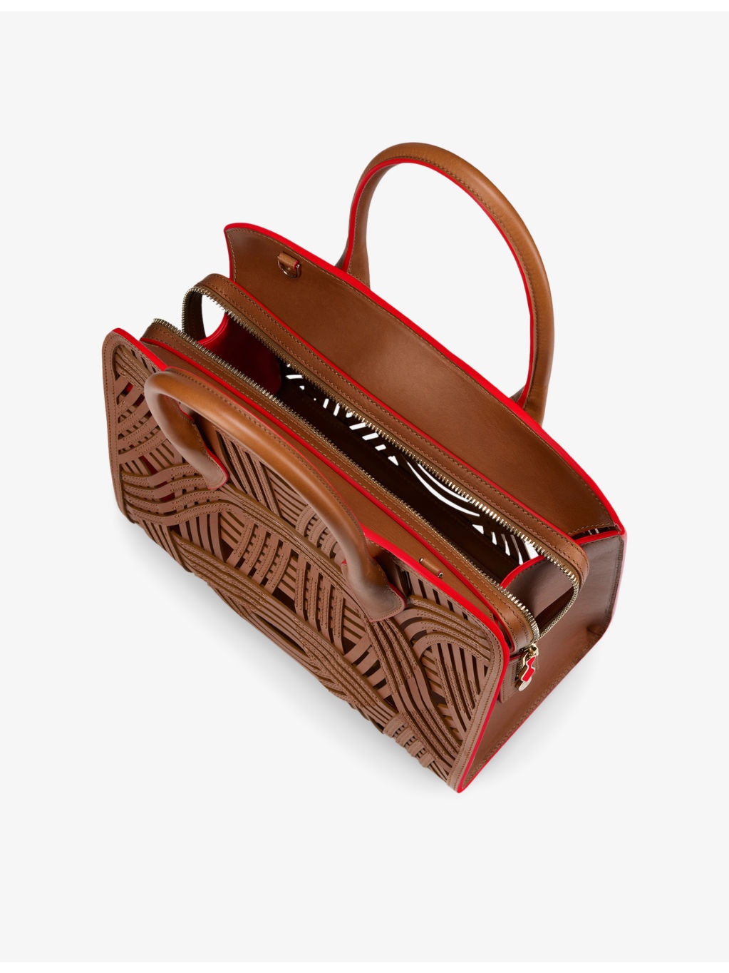 Eloise Medium Woven-Leather Tote Bag - 5