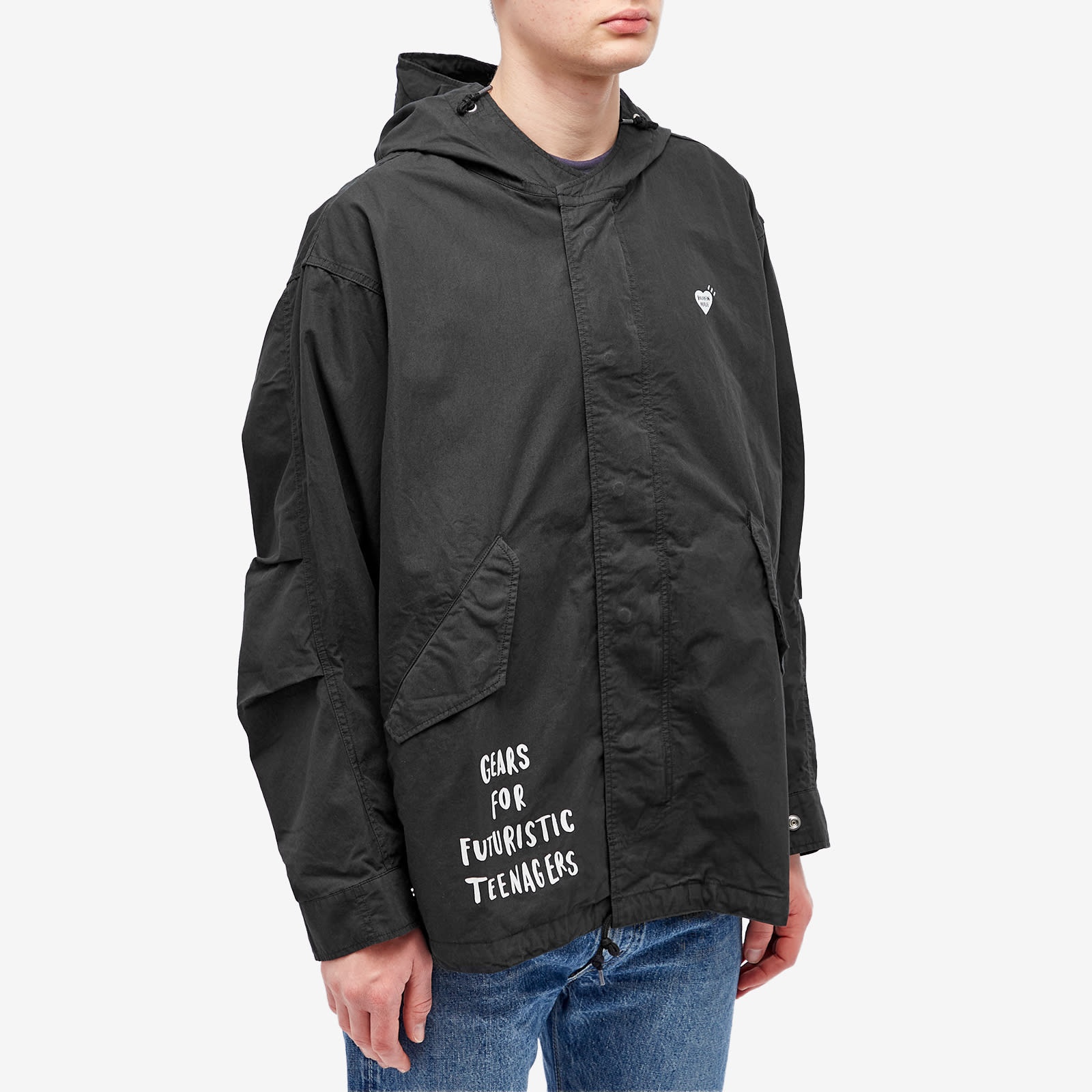 Human Made Hooded Fishtail Parka - 2