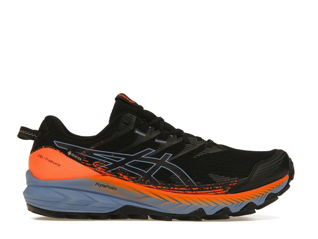 ASICS Gel-Trabuco 10 Gore-Tex Black Blue Harmony Orange - 1