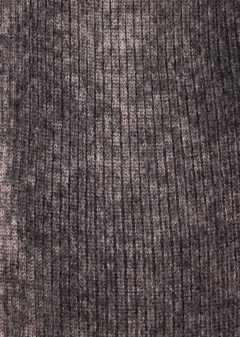 회색 Mohair-Blend marl 스카프 3
