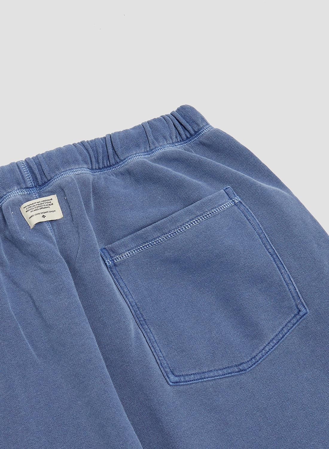 Embroidered Arrow Sweatpant in Denim - 6