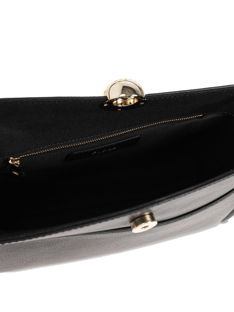 medium Nicole leather tote bag 5