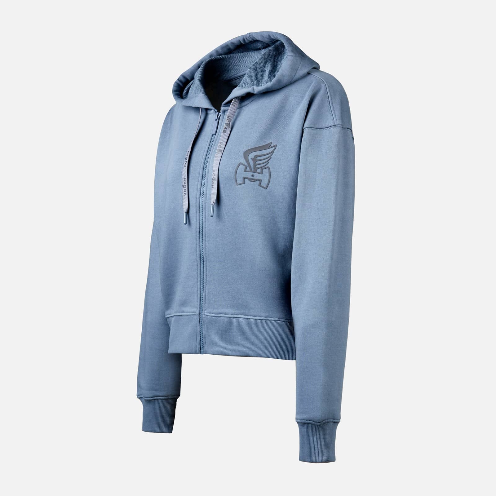 Hooded Sweatshirt Light Blue - 4