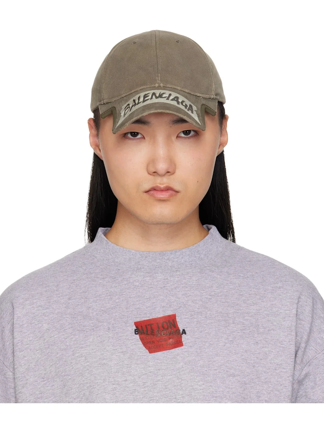 Khaki Masking Tape Cap - 1