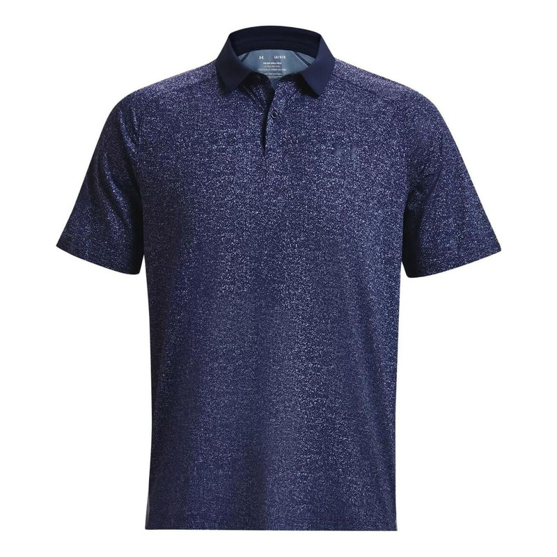 Under Armour Iso-Chill Heather Polo Shirt 'Navy' 1377294-410 - 1