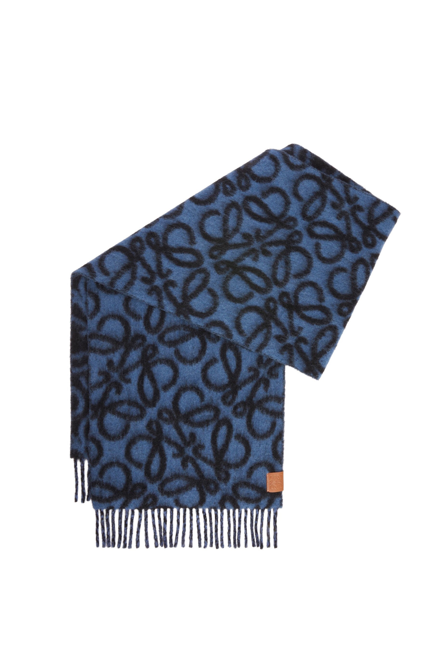 Anagram scarf in alpaca and wool - 3