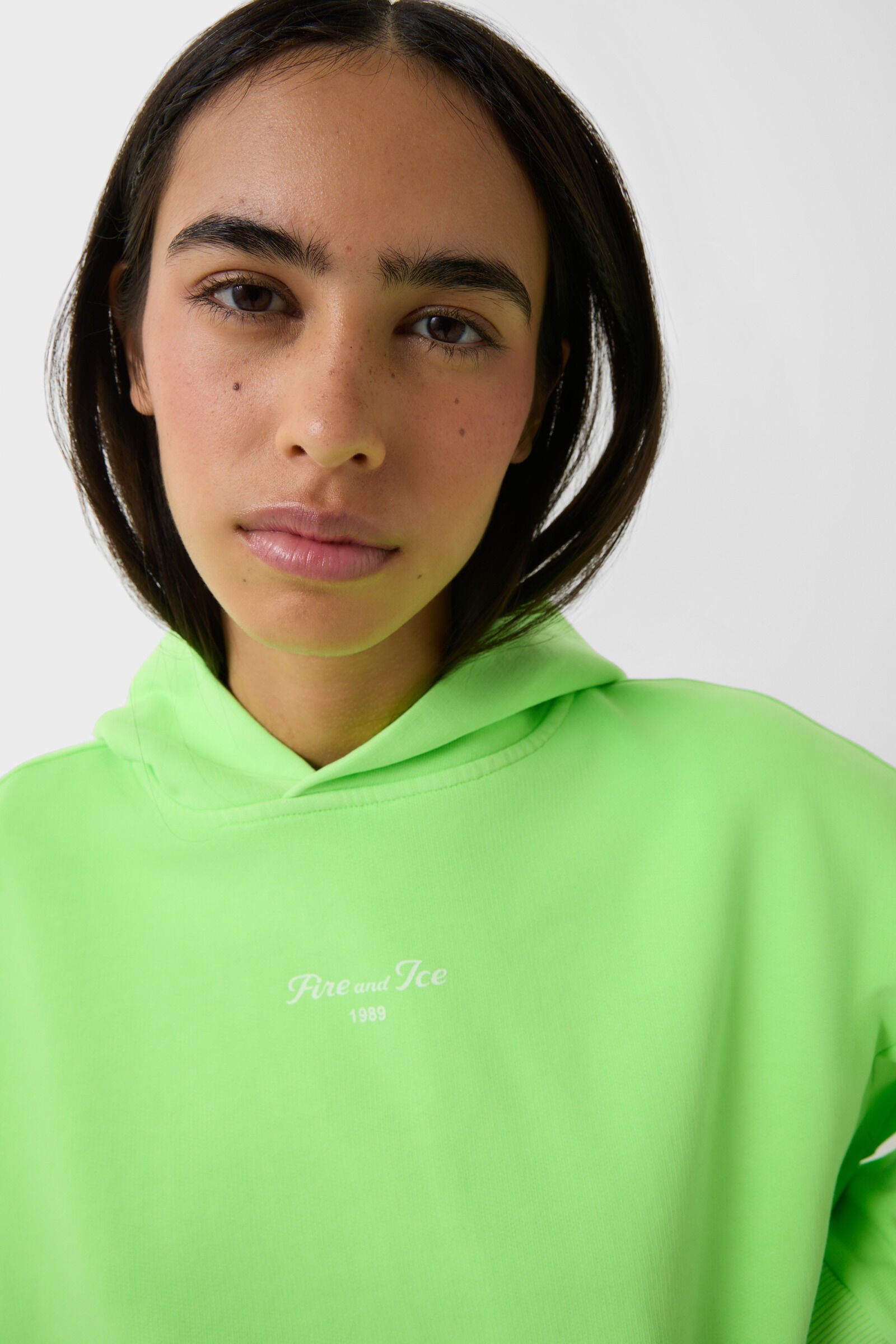 Hoodie Sibel in Neon green - 3