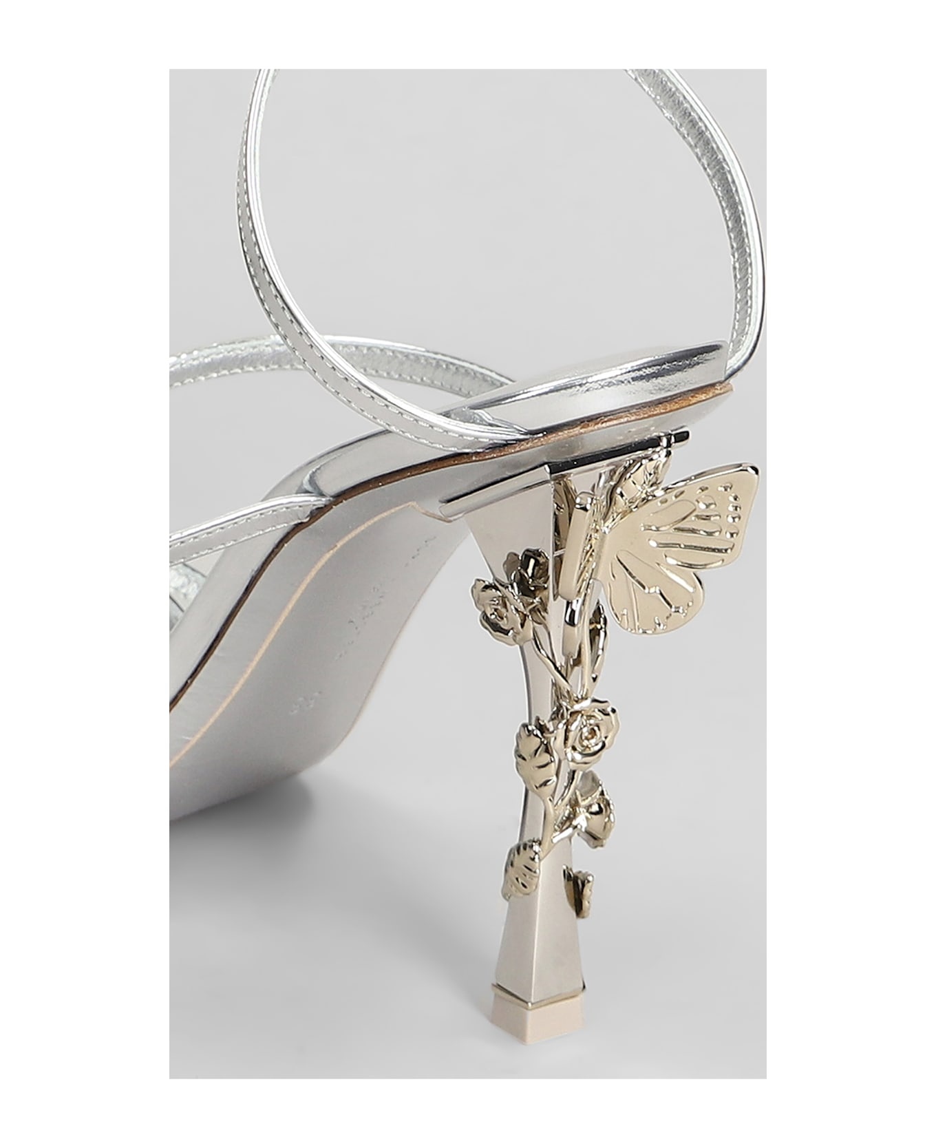 Enchantress Sandals In Silver Leather - 5