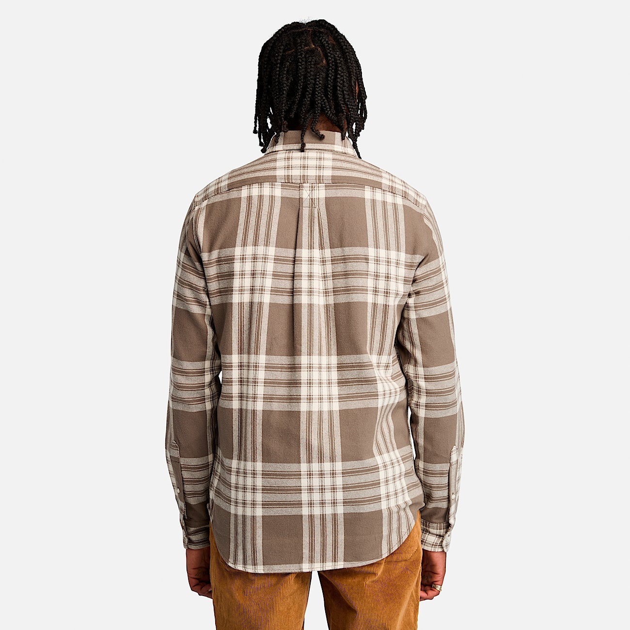 Men's Midweight Flannel Check Shirt - 5