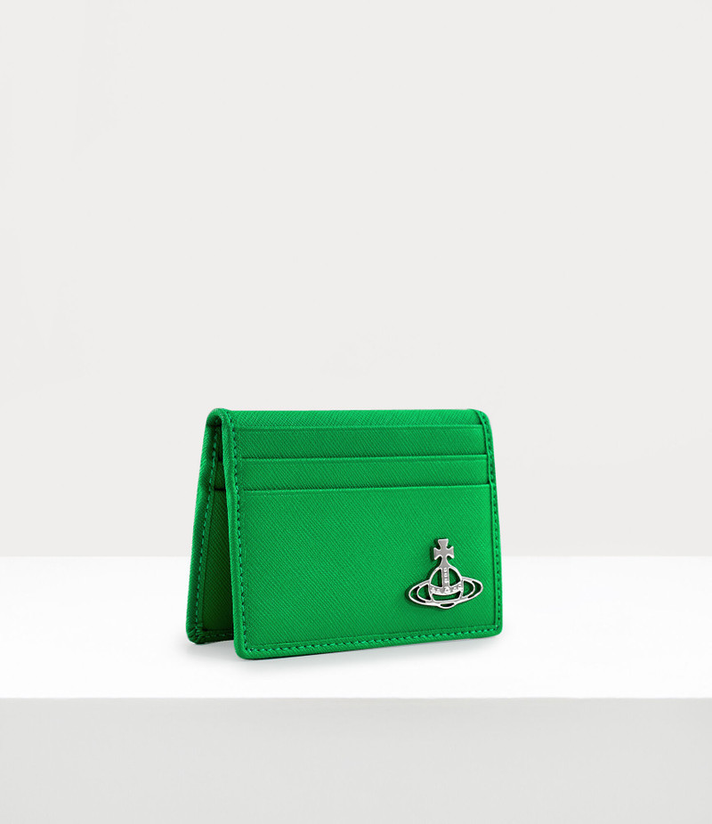 Vivienne Westwood RE-VEGAN GRAIN MAN CARD HOLDER outlook