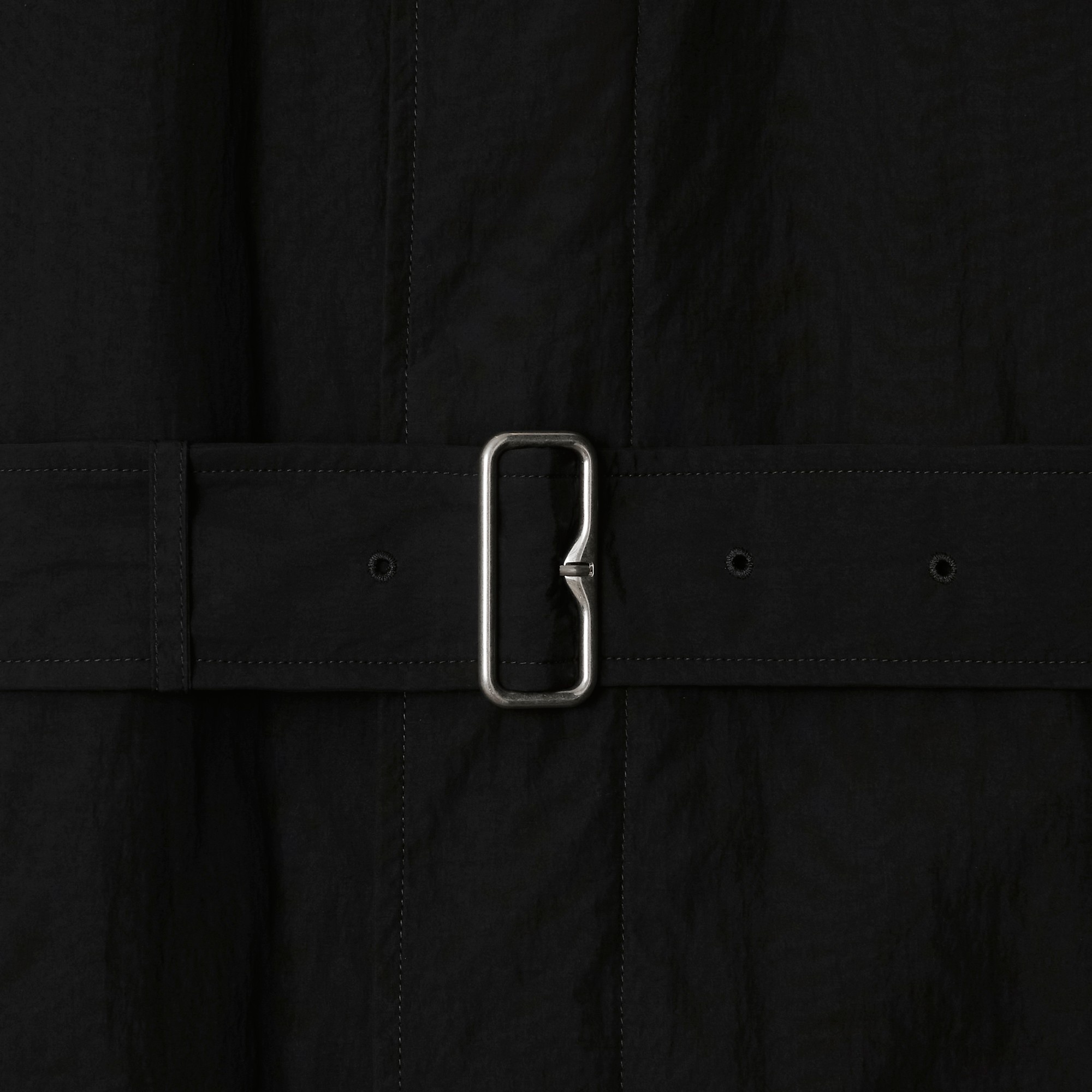 Short Nylon Cotton Padded Car Coat - 5