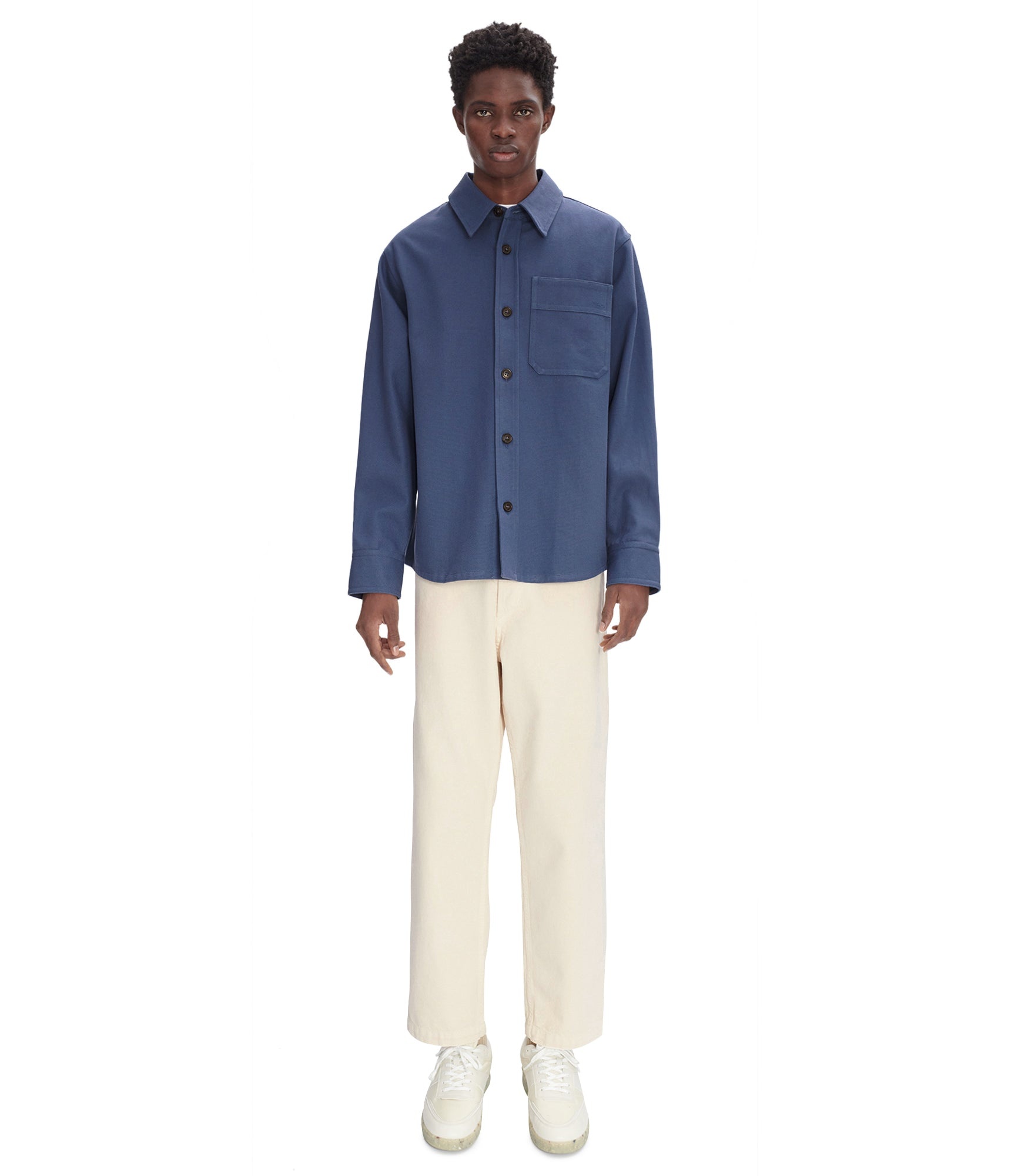 BASILE BRODÉE POITRINE OVERSHIRT - 5