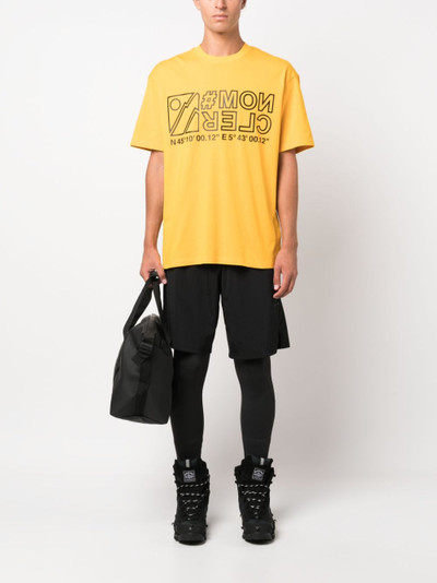 Moncler Grenoble logo-print cotton T-shirt outlook