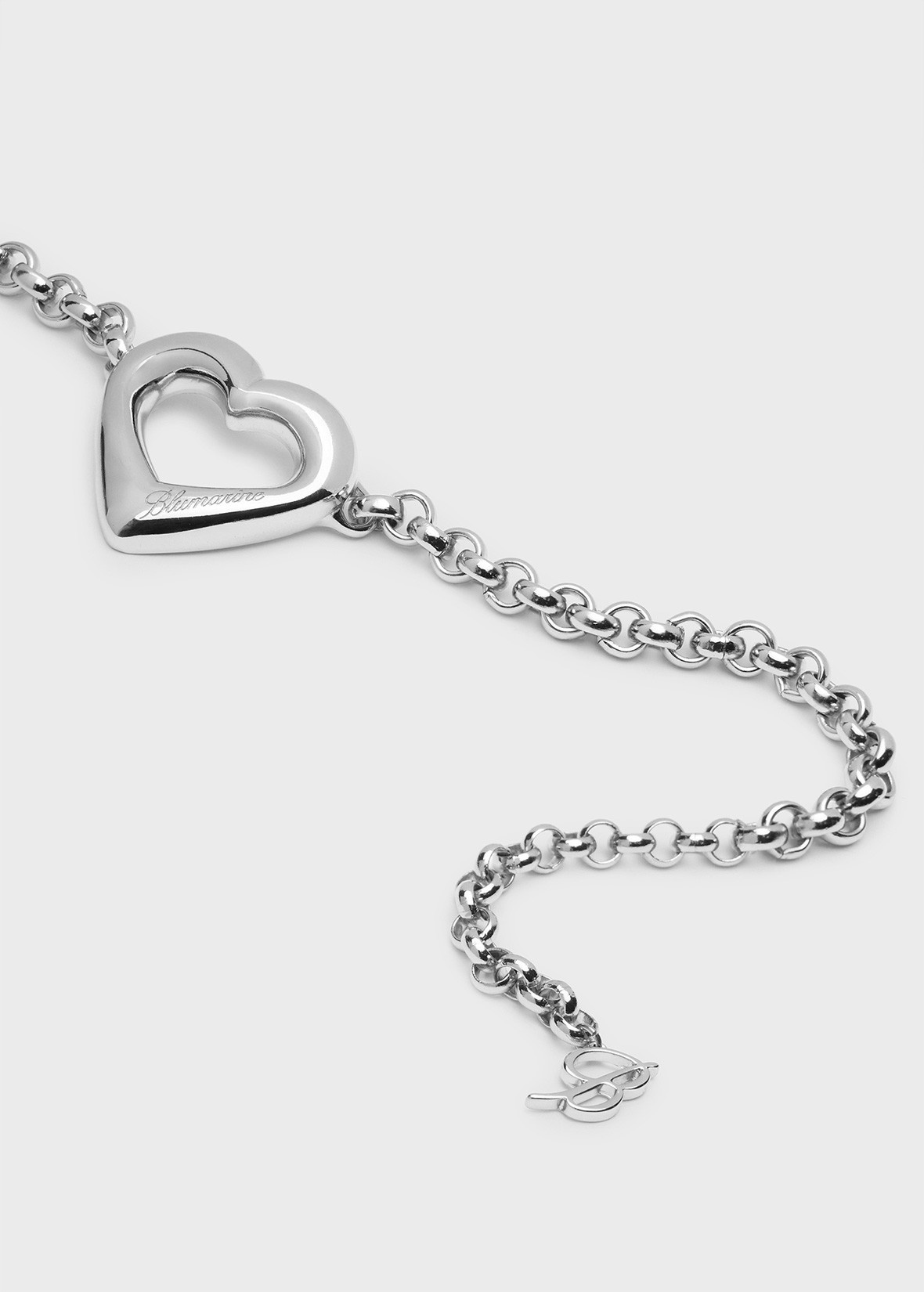 CHOKER WITH METAL HEART - 3