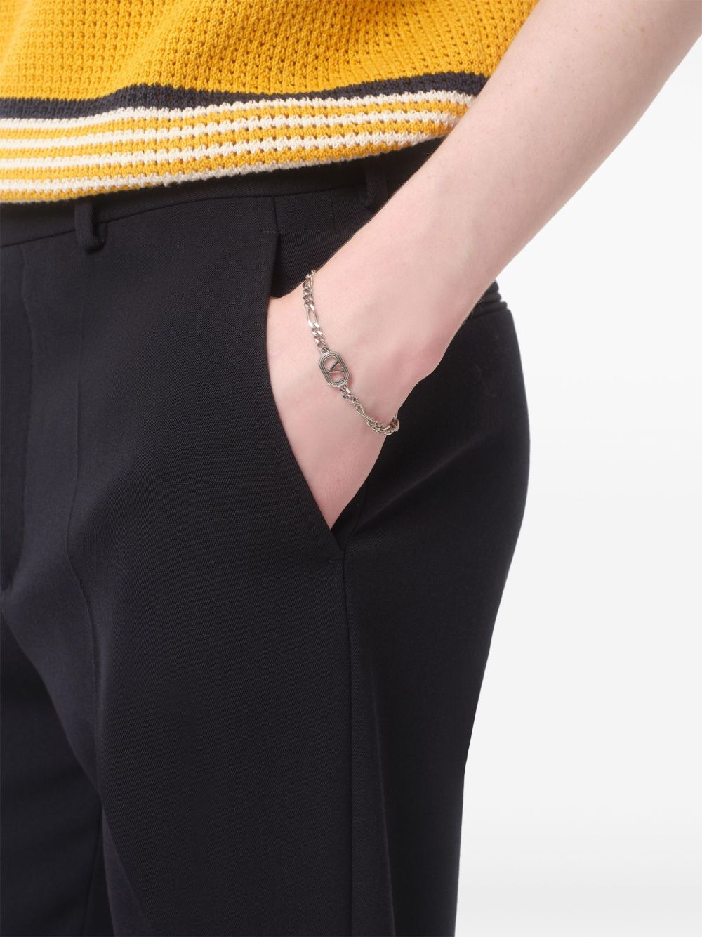 Valentino Garavani VLogo Signature bracelet - 4