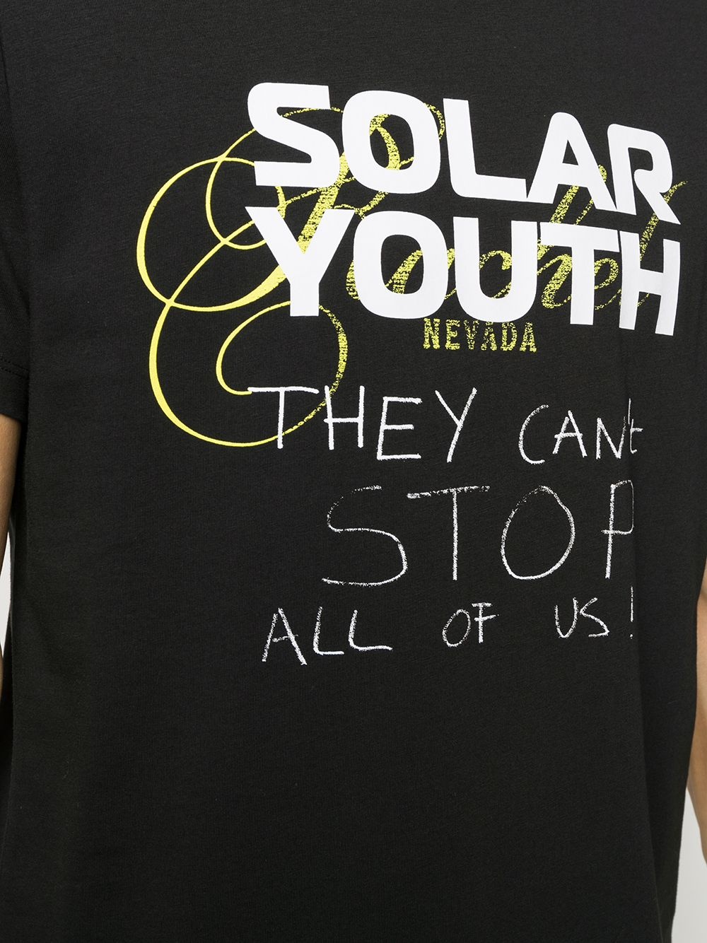 Solar Youth print T-shirt - 5