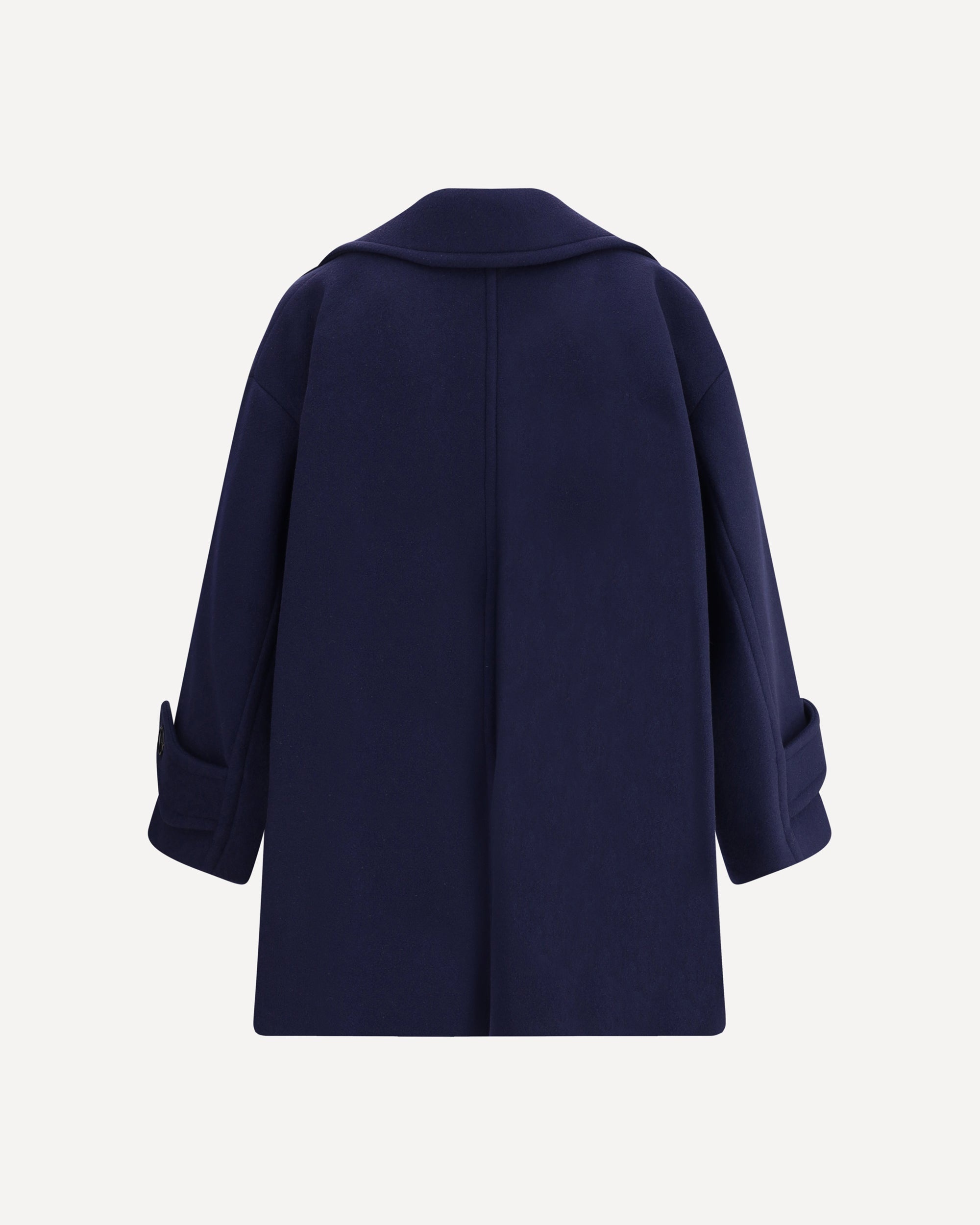 Oversized double breasted wool Coat - 2