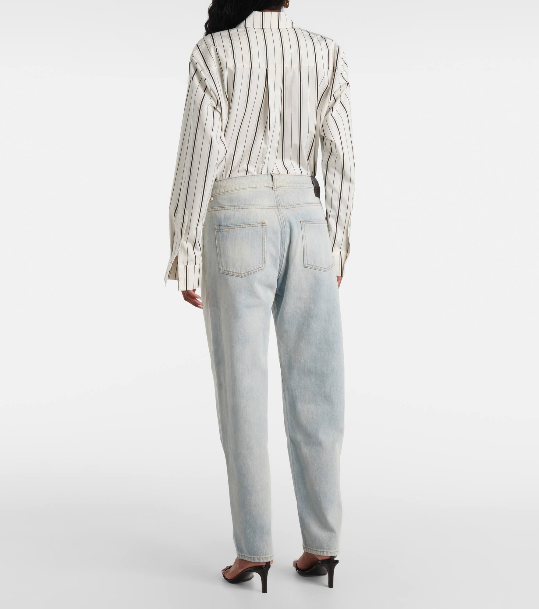 Kobe mid-rise tapered jeans - 3