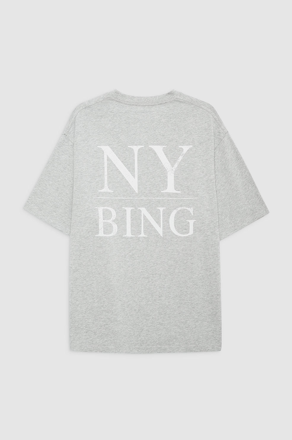 Myers Tee Serif NY - Washed Heather Grey - 4