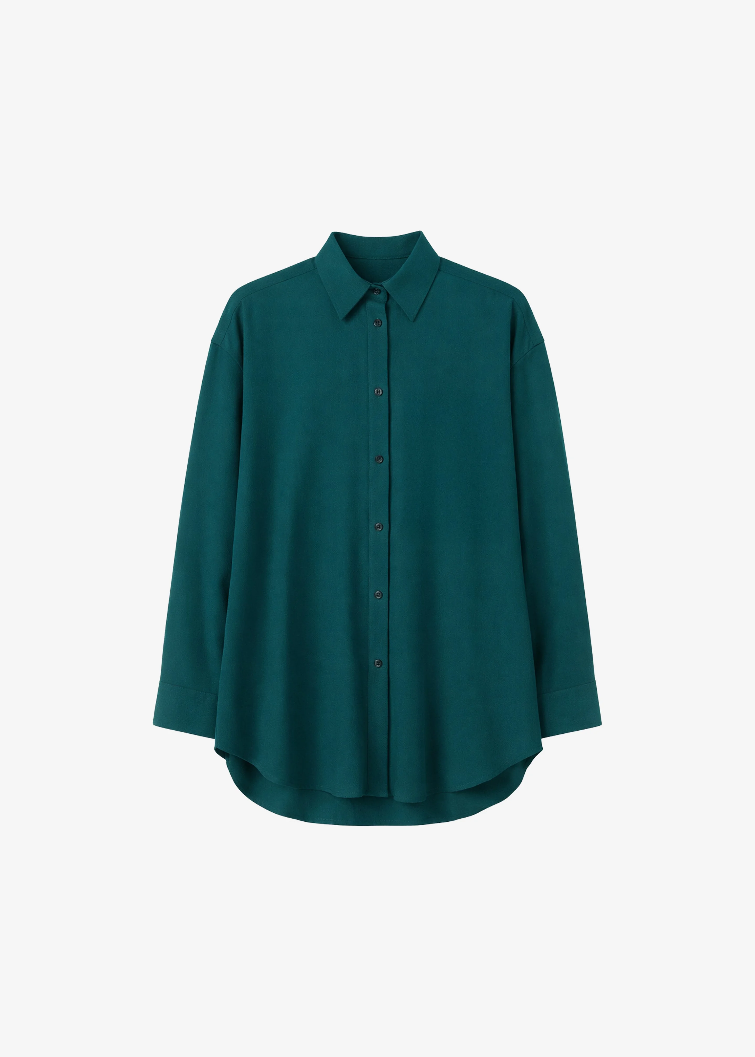 Bina Padded Shirt - Bottle Green - 1
