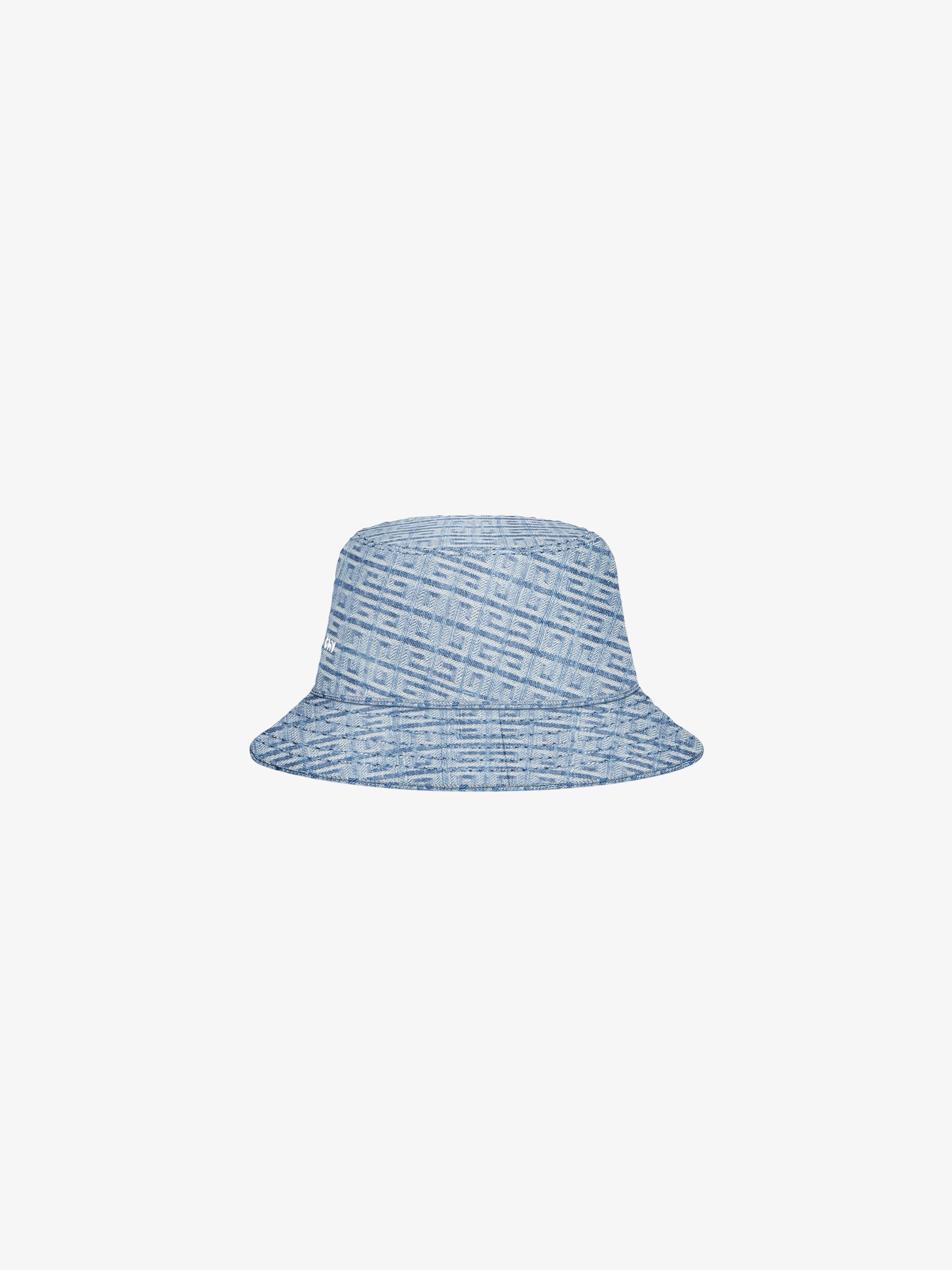GIVENCHY BUCKET HAT IN 4G DENIM - 3