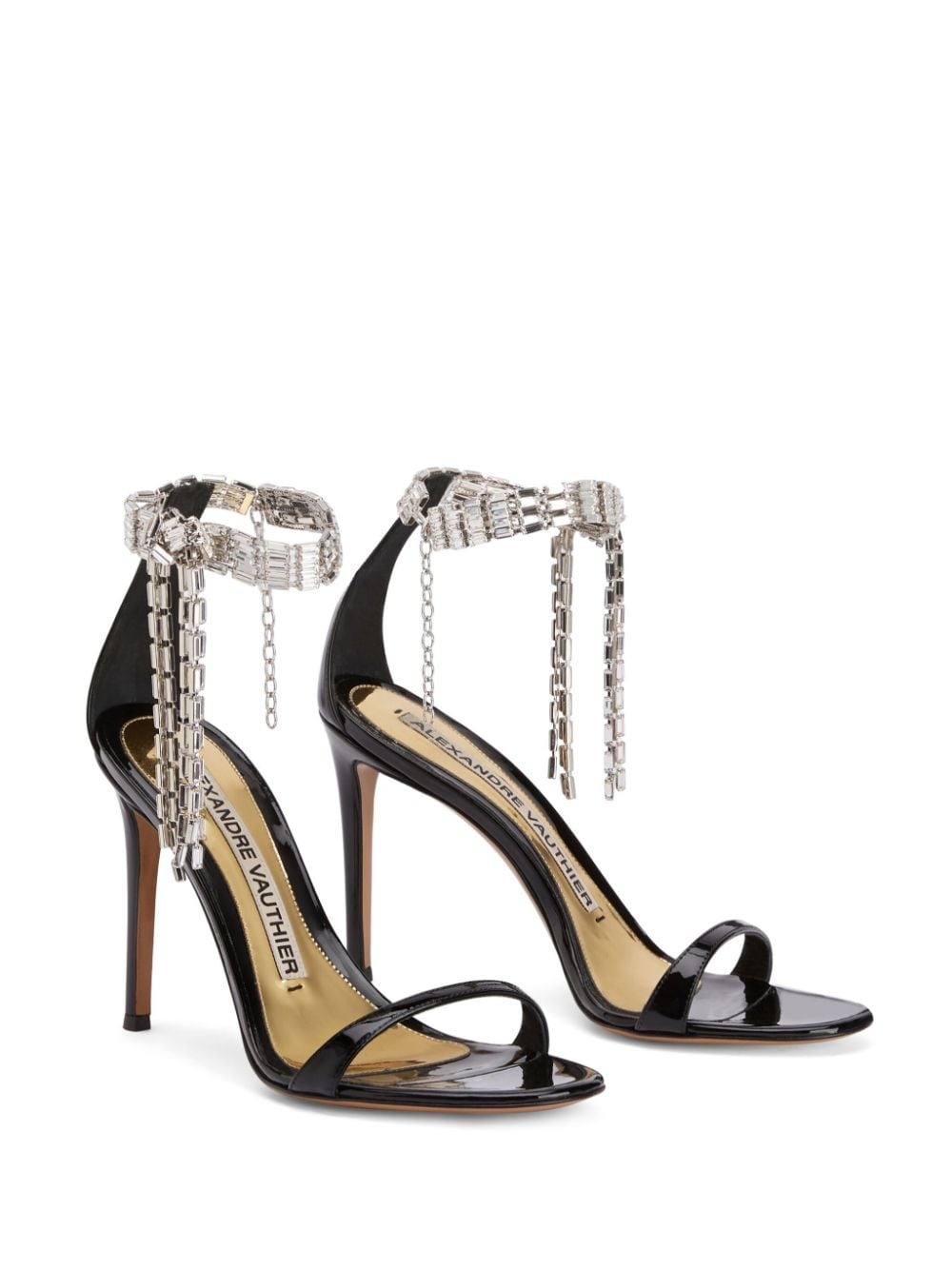 Tiffany 105mm crystal-embellished sandals - 2