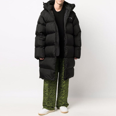 Off-White Off-White Down-feather Mid-length Coat 'Black' OMED037F21FAB0011001 outlook