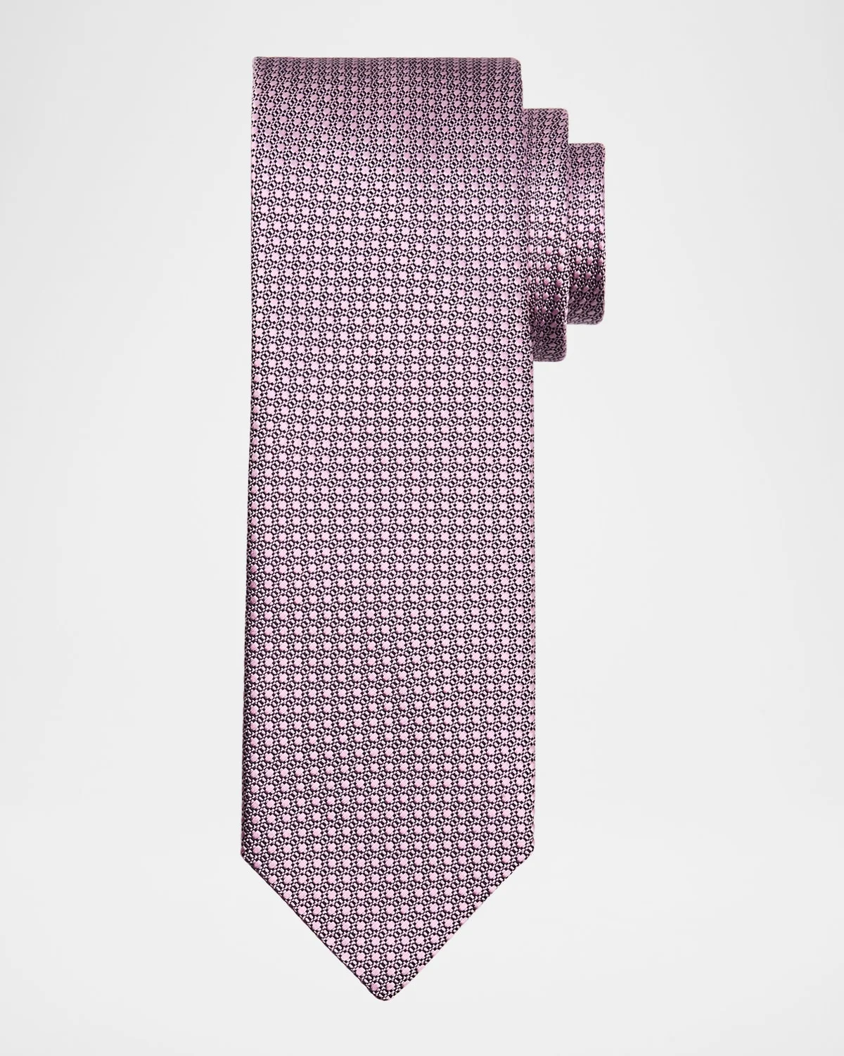 Men's Textured Dot Tie - 1