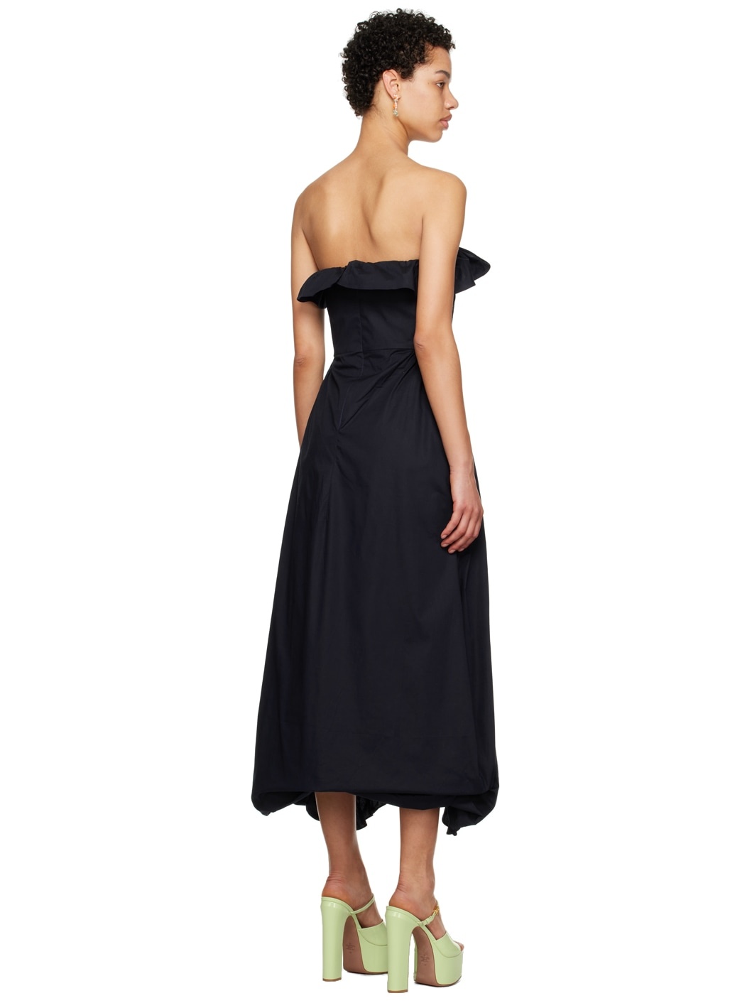 SSENSE Exclusive Navy Sylvia Maxi Dress - 3