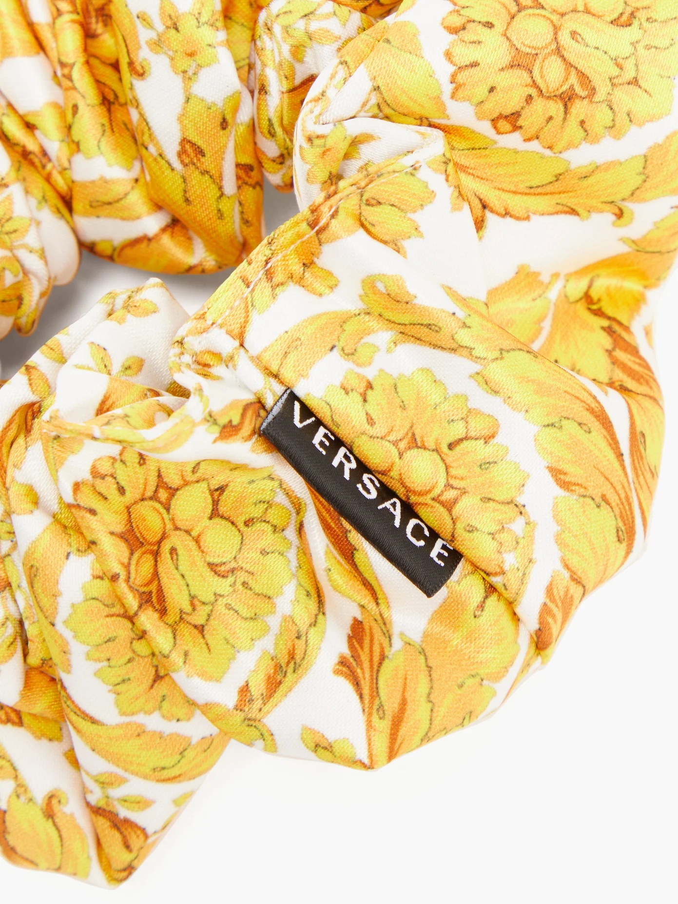 Baroque-print scrunchie - 2