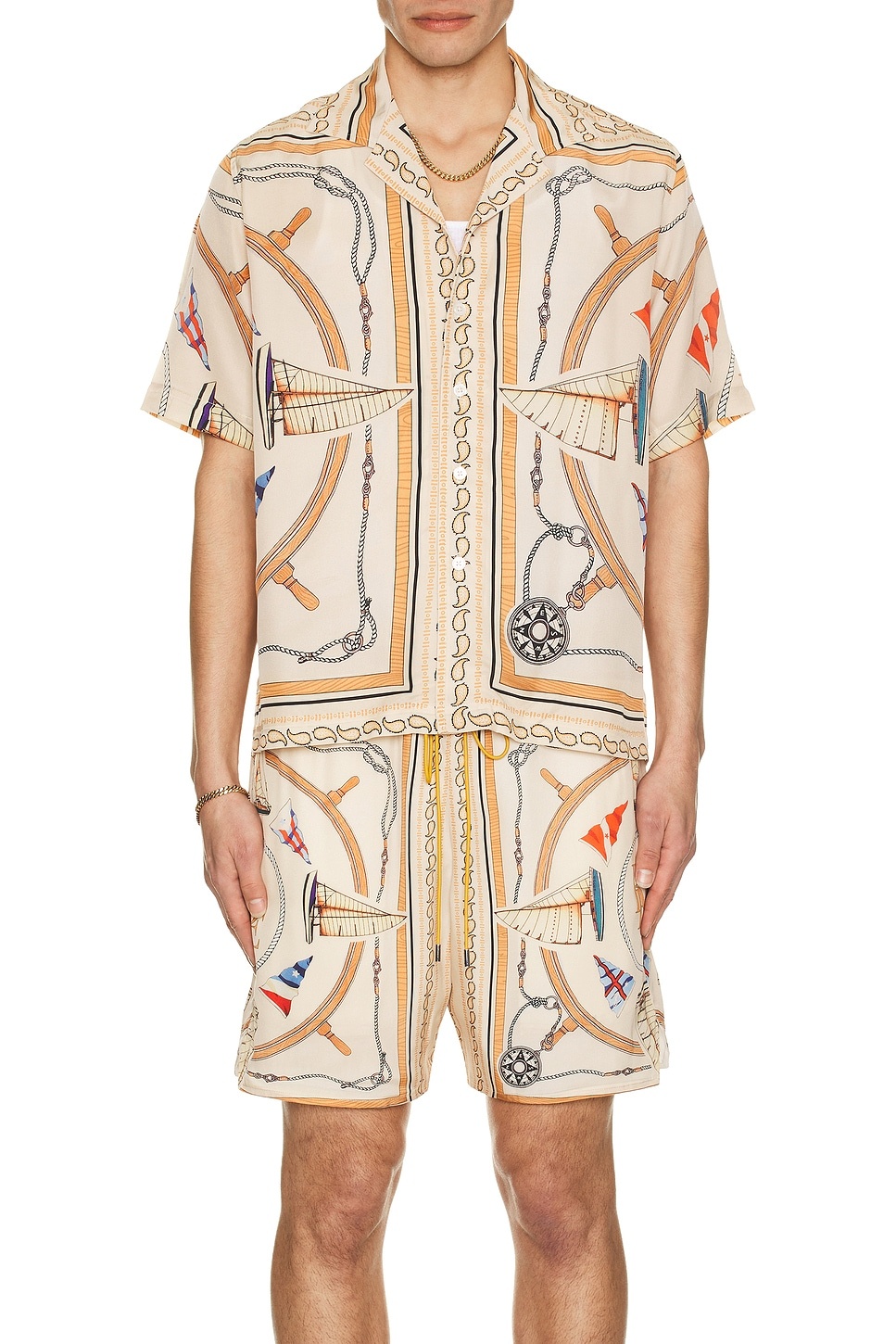 Rhude Nautica Silk Shirt - 3