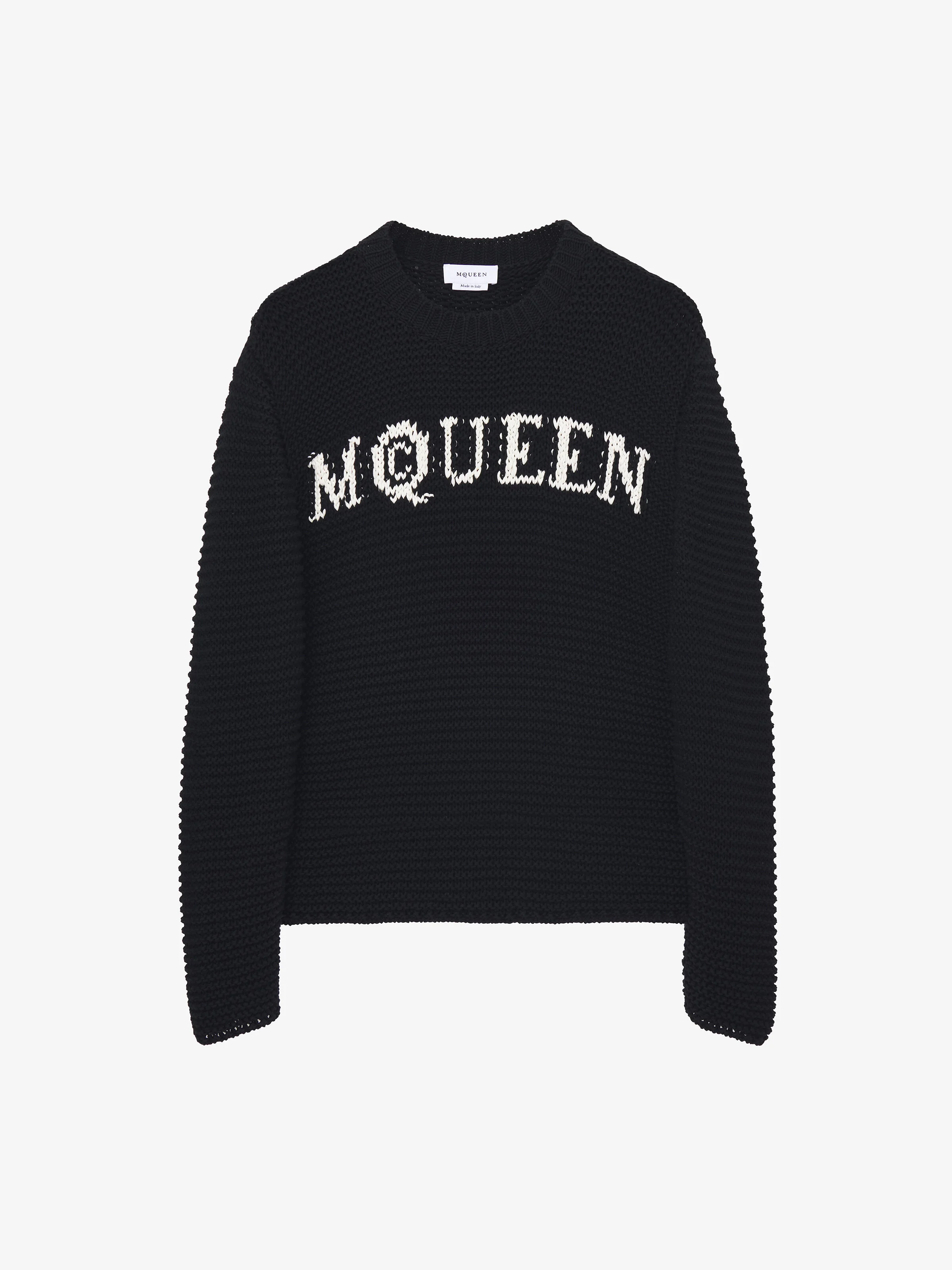 McQueen Logo Textured Jumper - 1