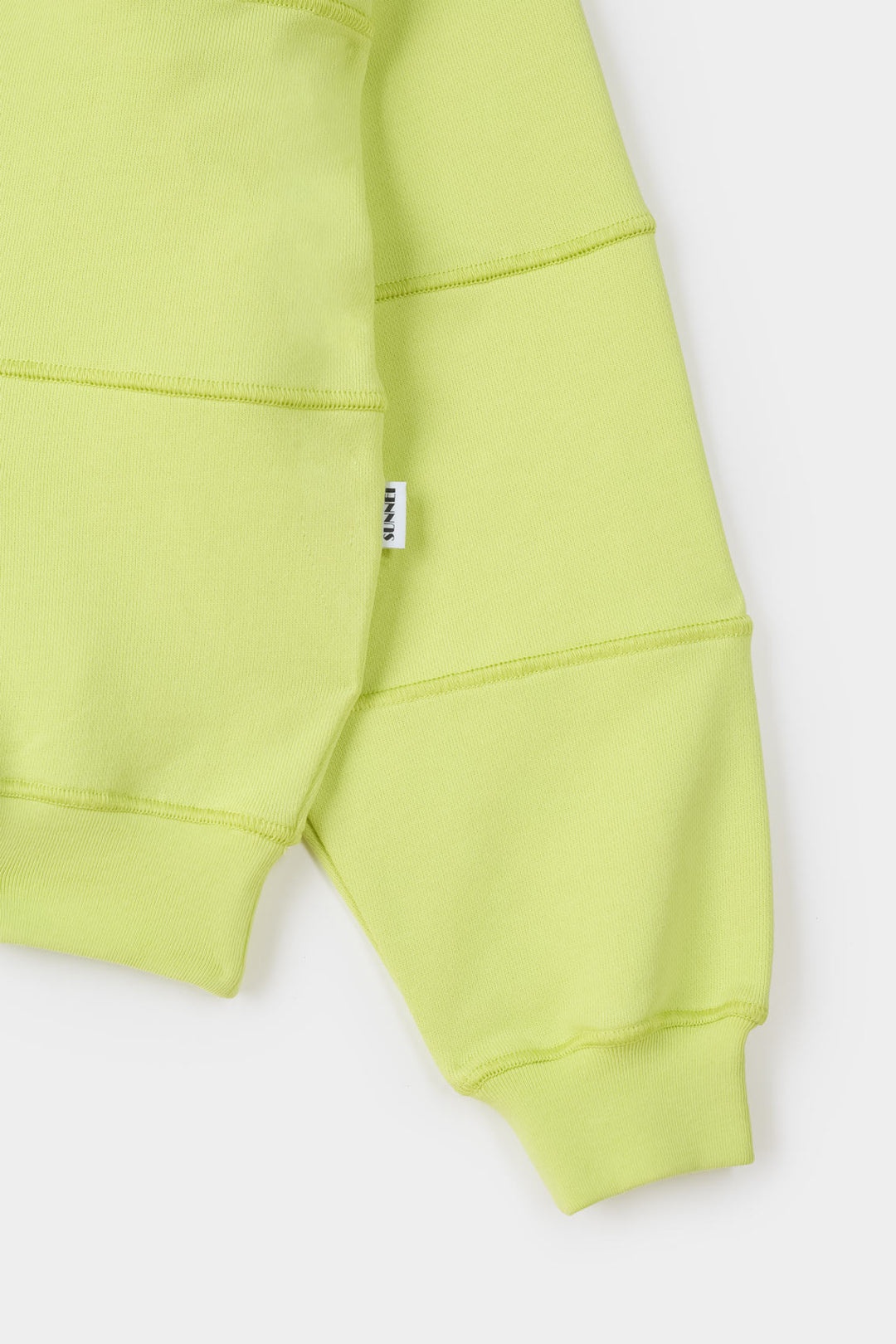 PANEL SWEATSHIRT / limeade - 6