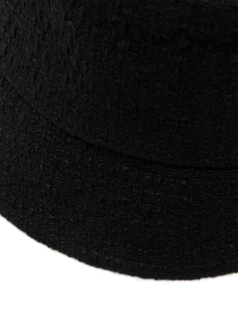 RUSLAN BAGINSKIY tweed bucket hat outlook