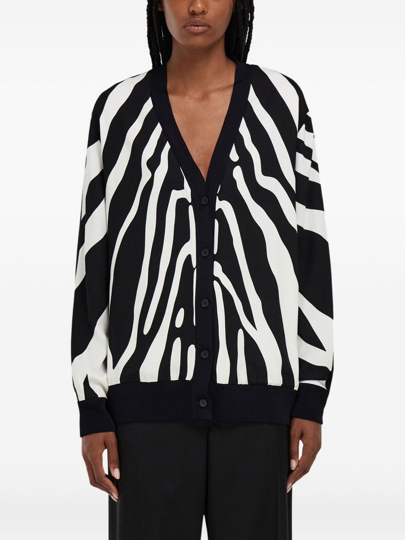 zebra-print cardigan 3