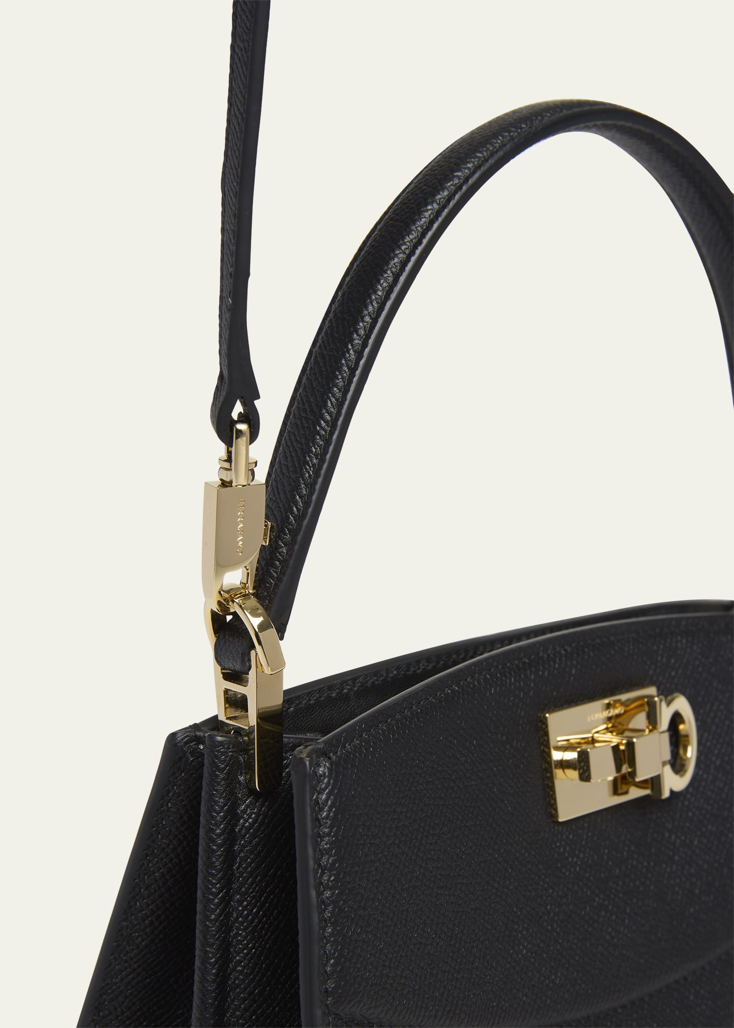 The New Studio Small Box Leather Top-Handle Bag - 4