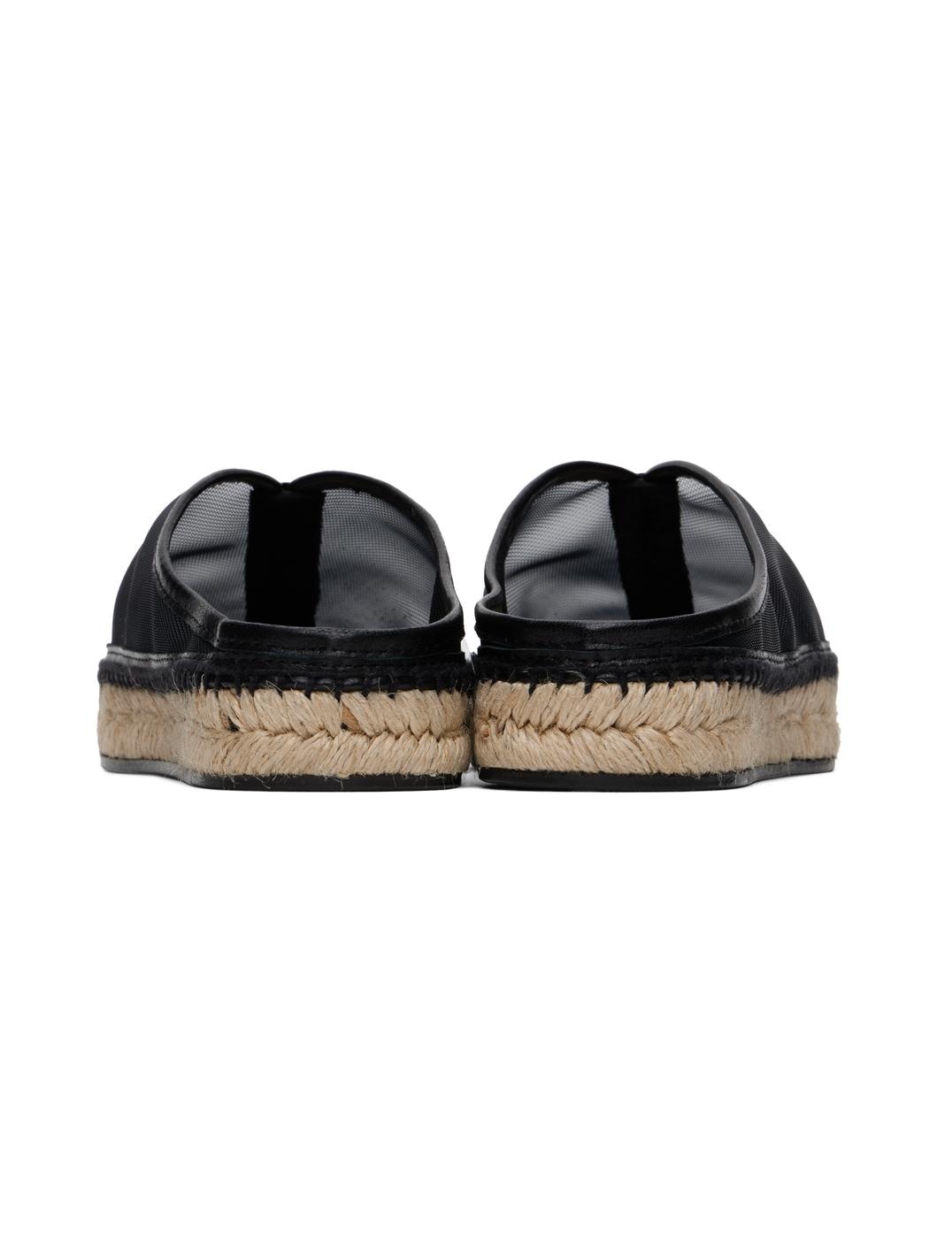 Black 'The Espadrille Slipper' Espadrilles - 2
