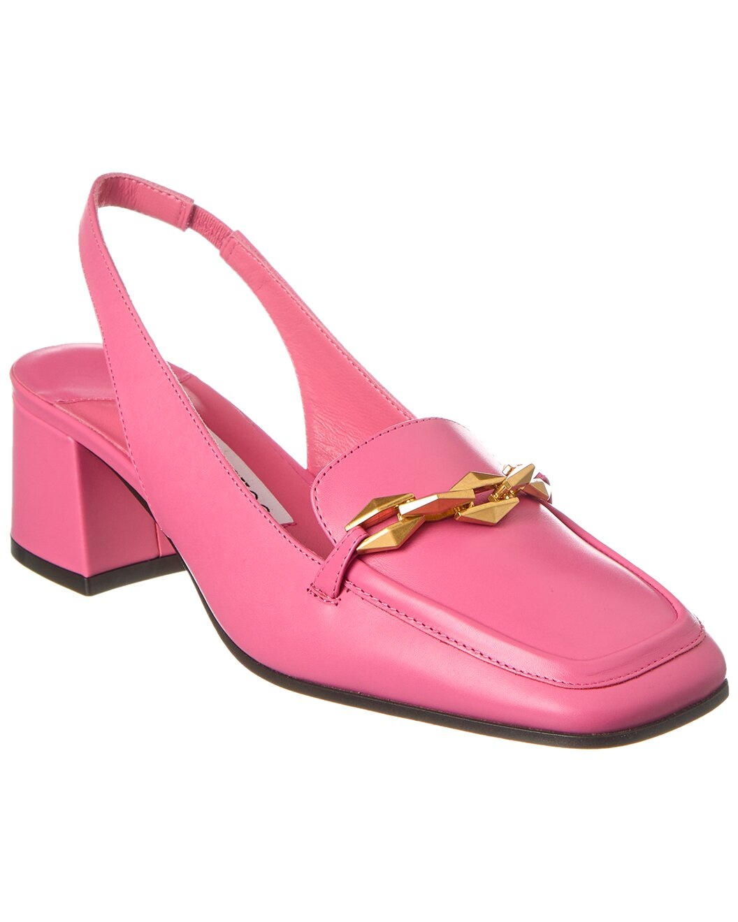 Jimmy Choo Diamond Tilda 45 Leather Slingback Pump - 1