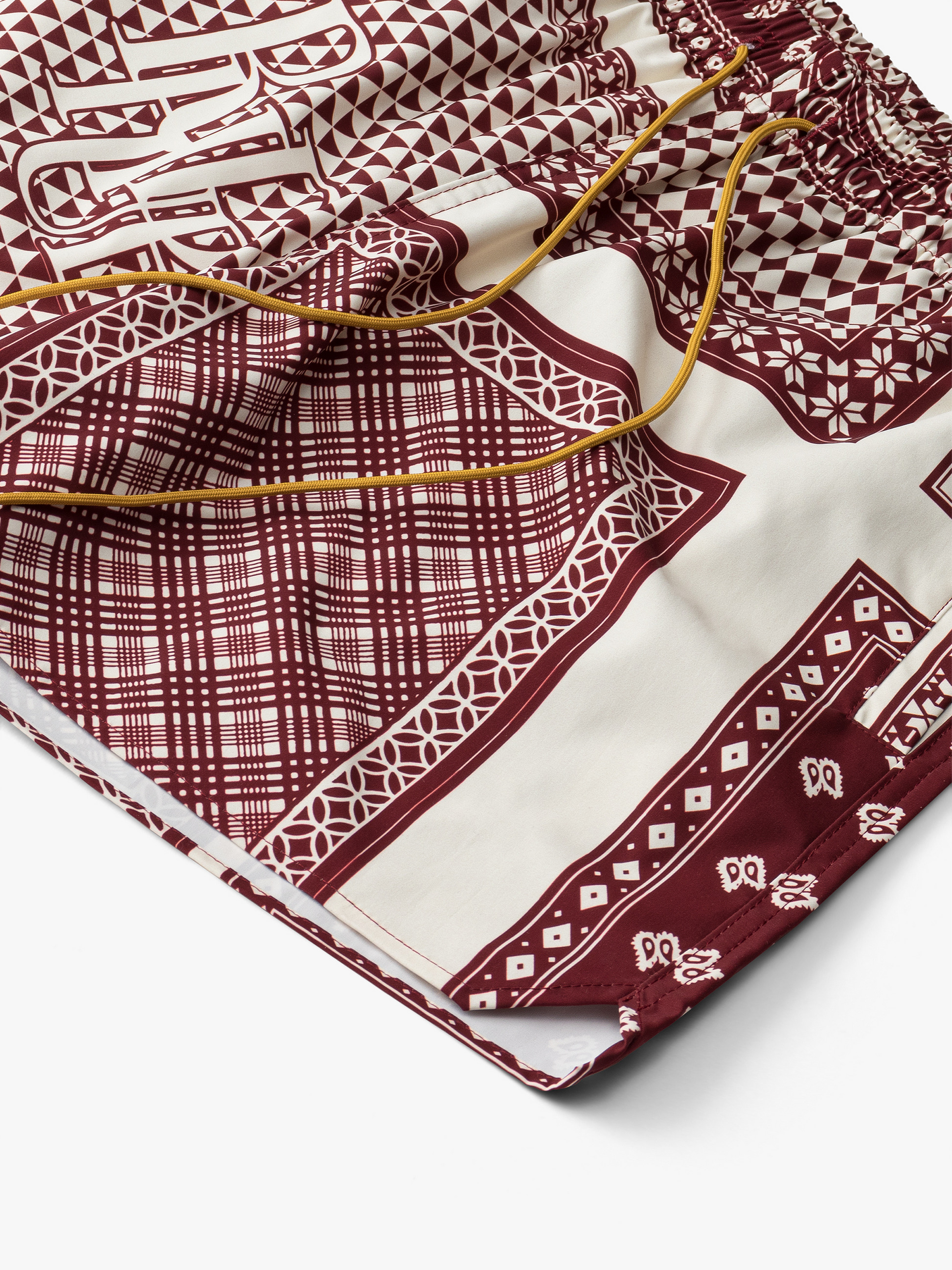 CARD PRINT SWIM TRUNK - 3
