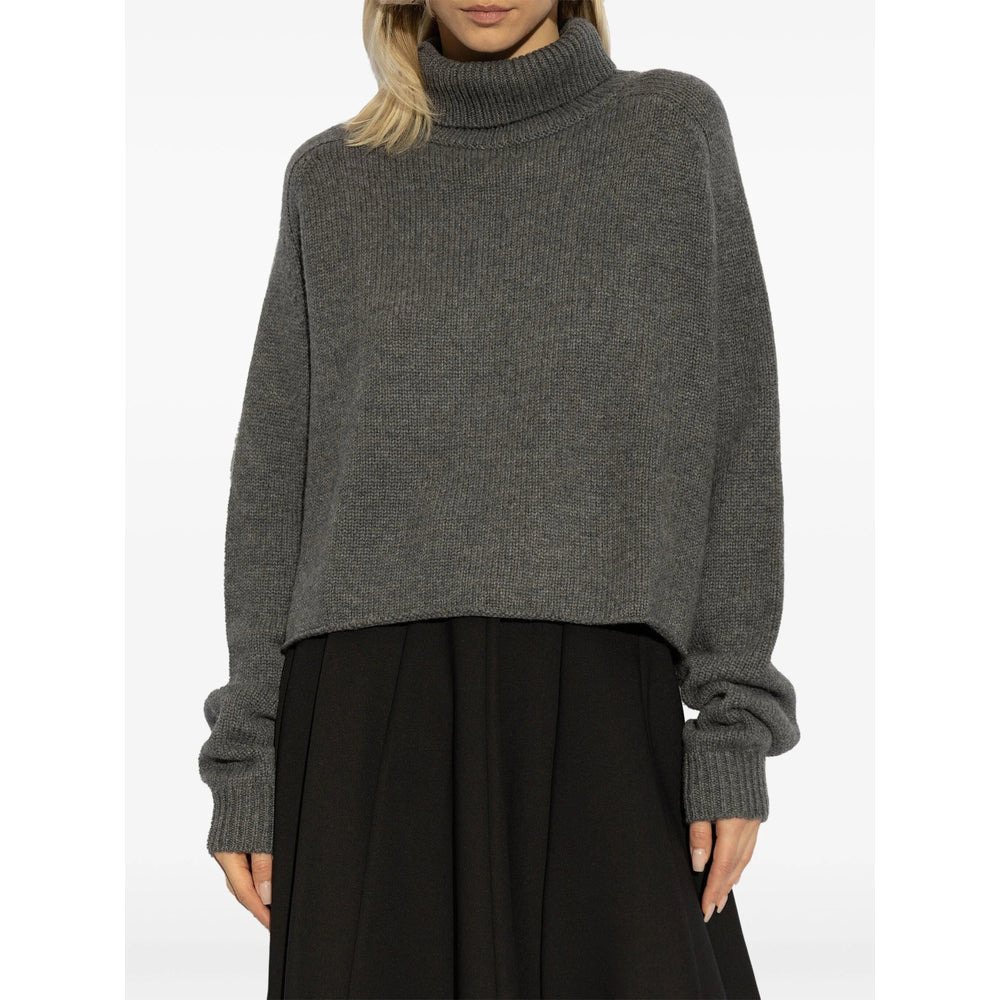Lisa Yang Grey Knitwear - Jumpers Women - 3