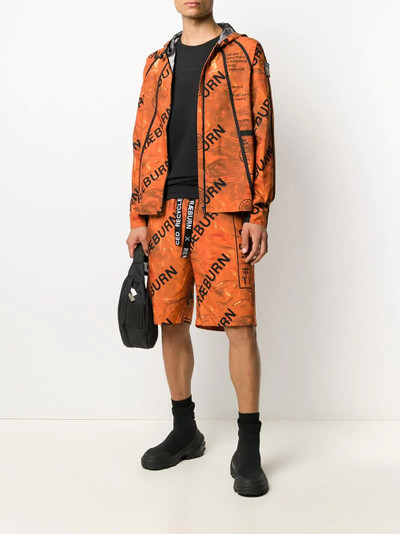 RAEBURN Solar Print hoodie outlook