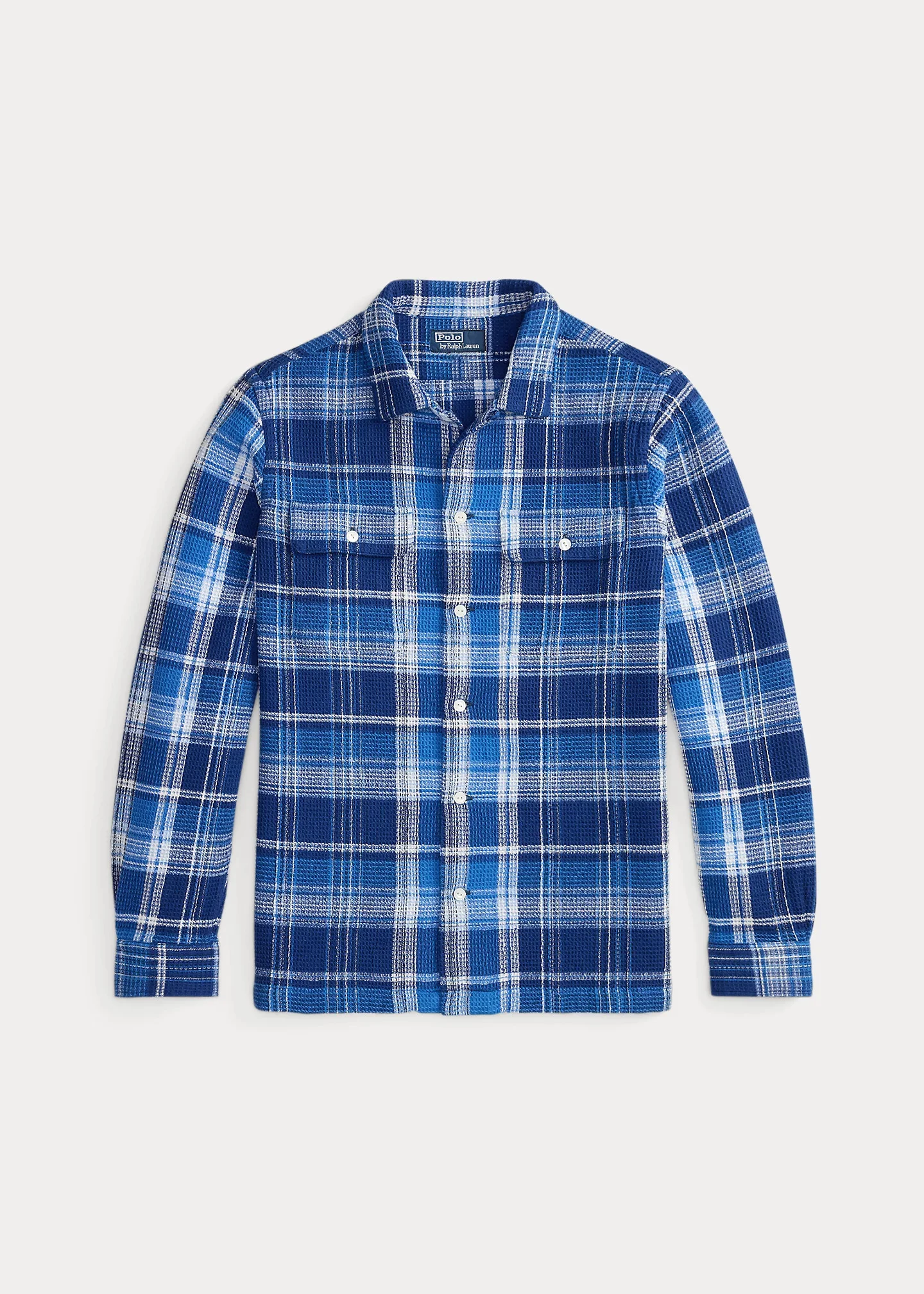Classic Fit Plaid Textured Shirt - 1