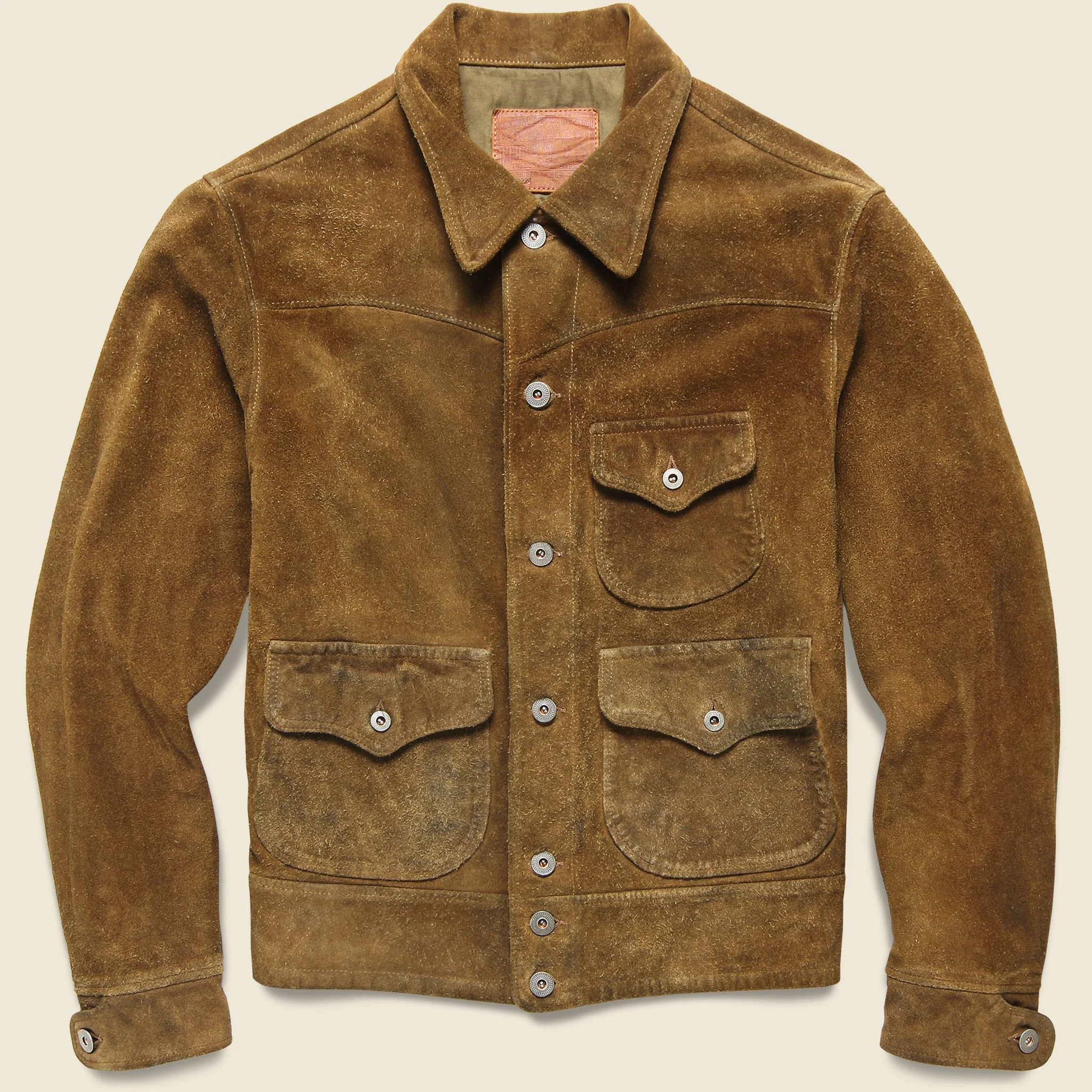 Alston Jacket - Brown Suede - 1
