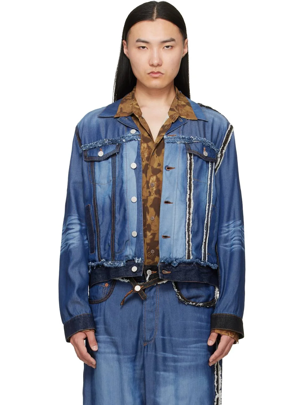Blue Stormy Denim Jacket - 1