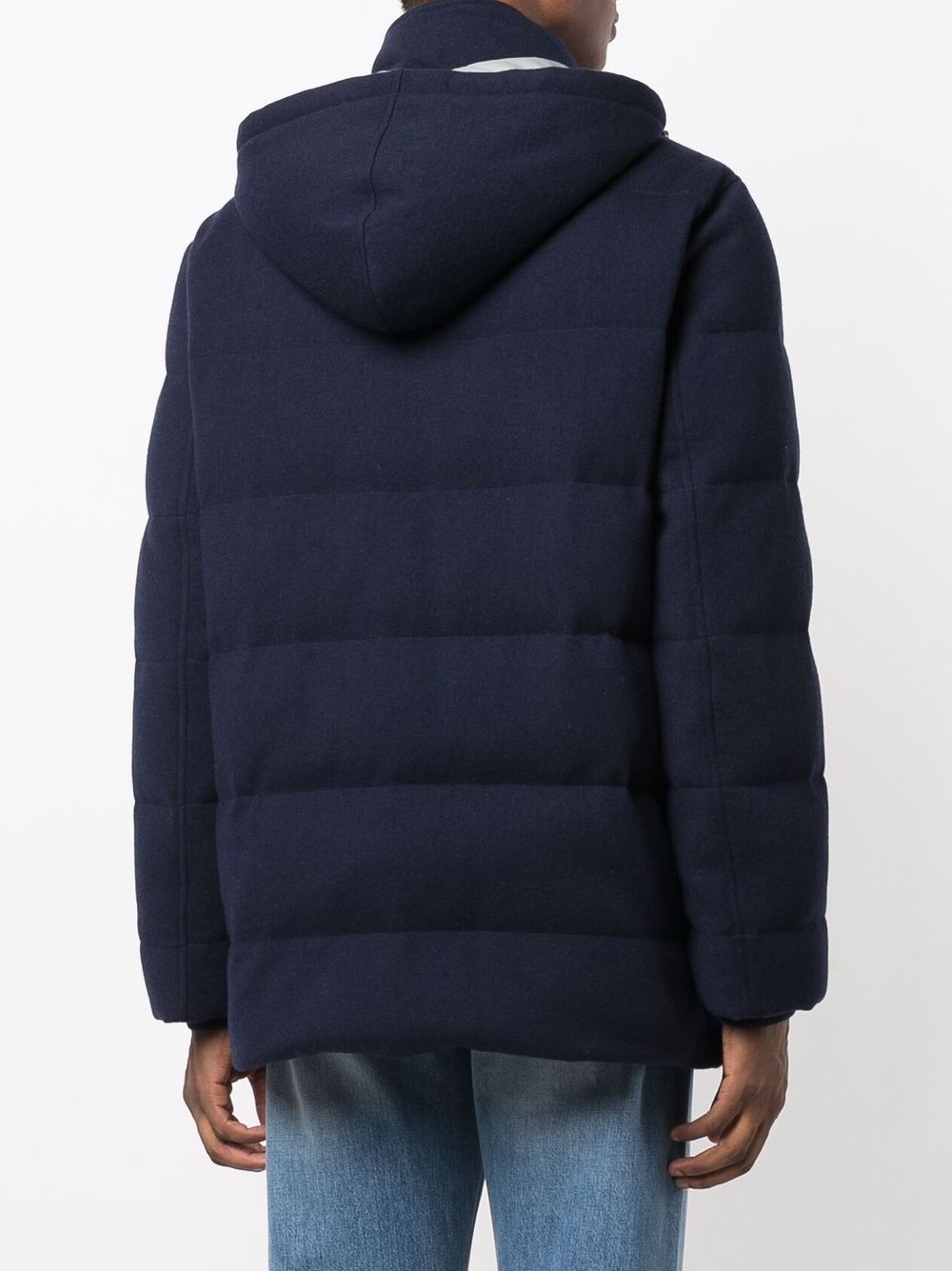 feather-down hooded jacket - 4