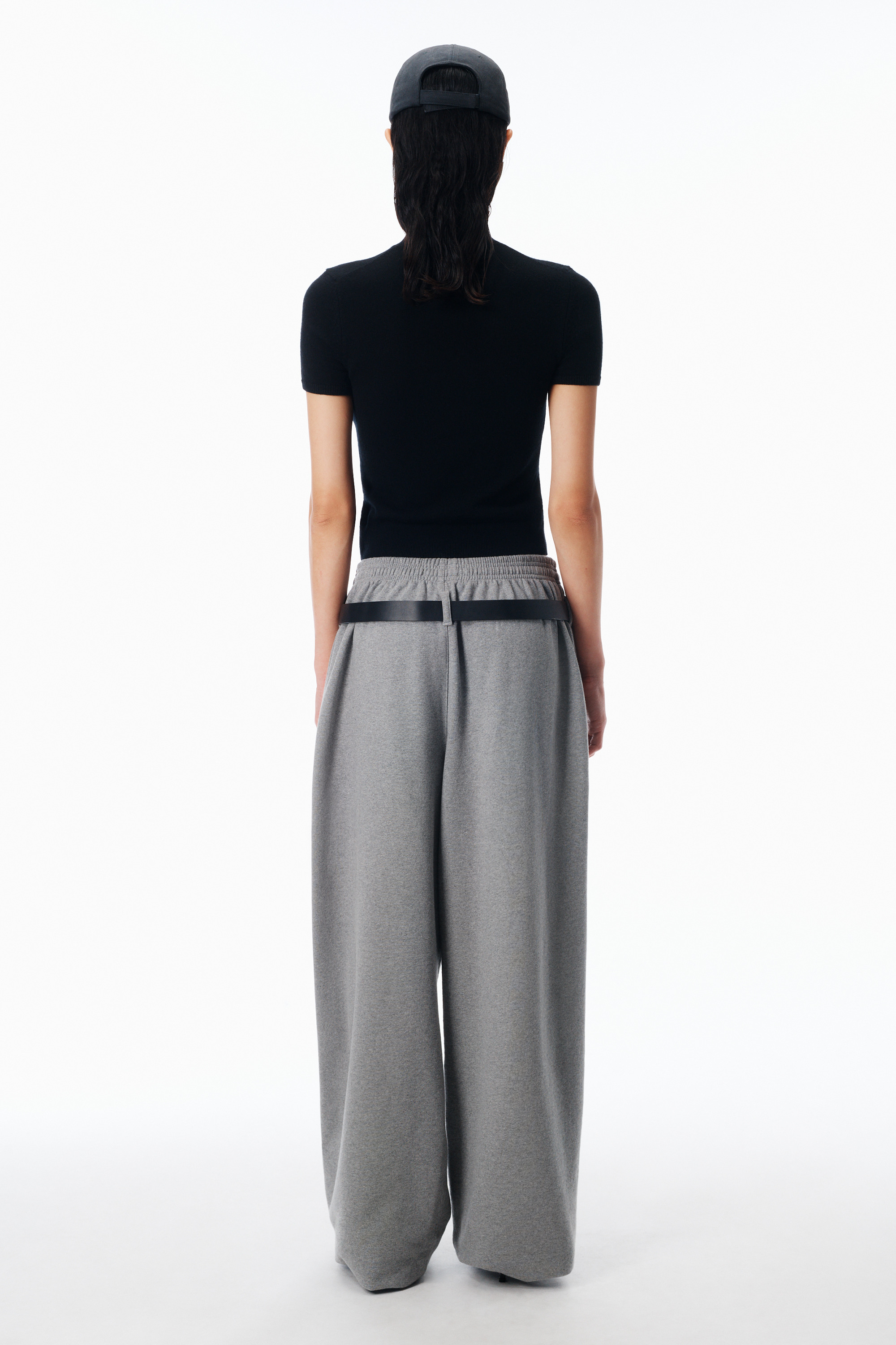 Short Sleeve Wool Tee - 4