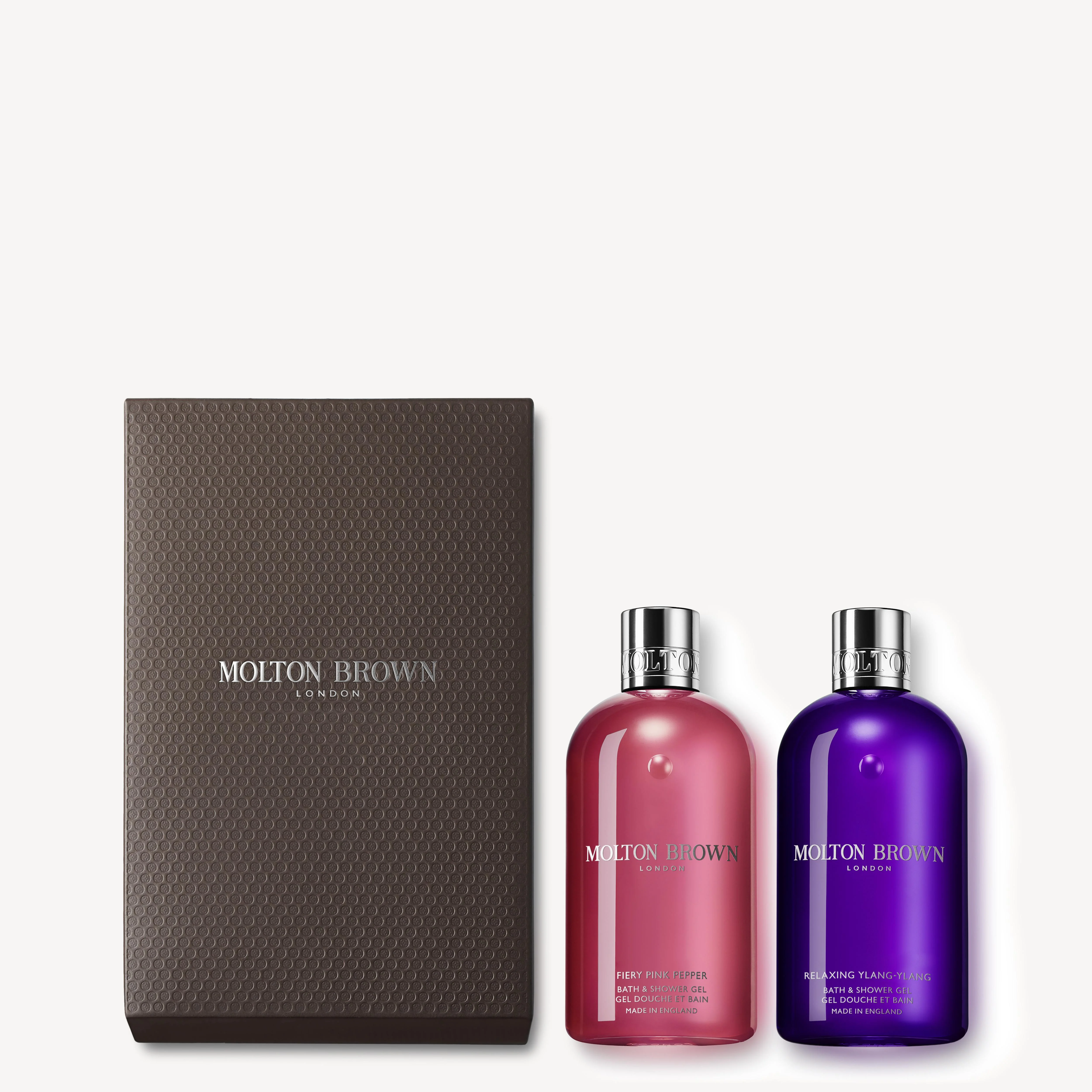 Fiery Pink Pepper & Relaxing Ylang-Ylang Bathing Gift Set - 1