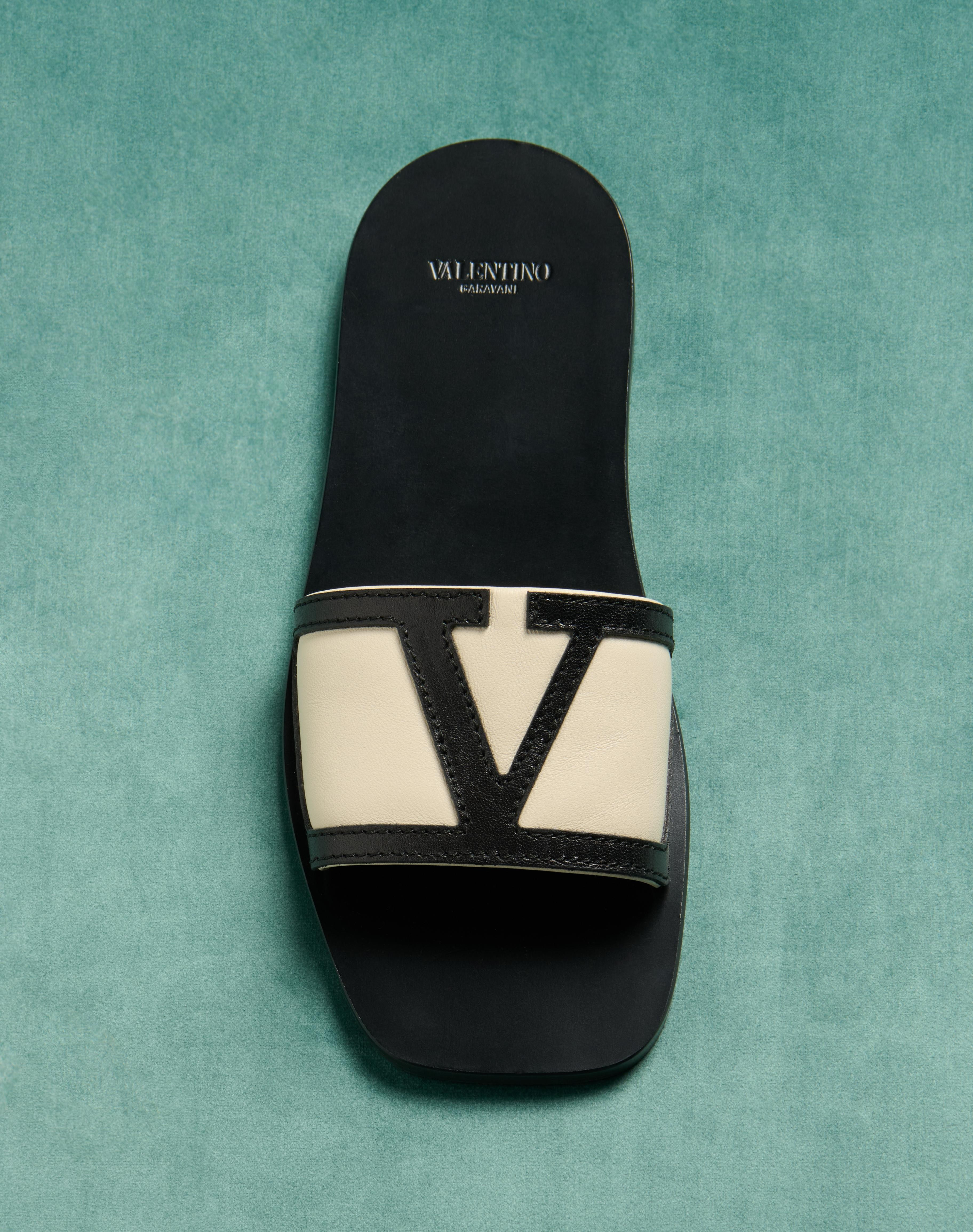 VIVA SUPERSTAR SLIDE SANDAL IN NAPPA LEATHER - 7